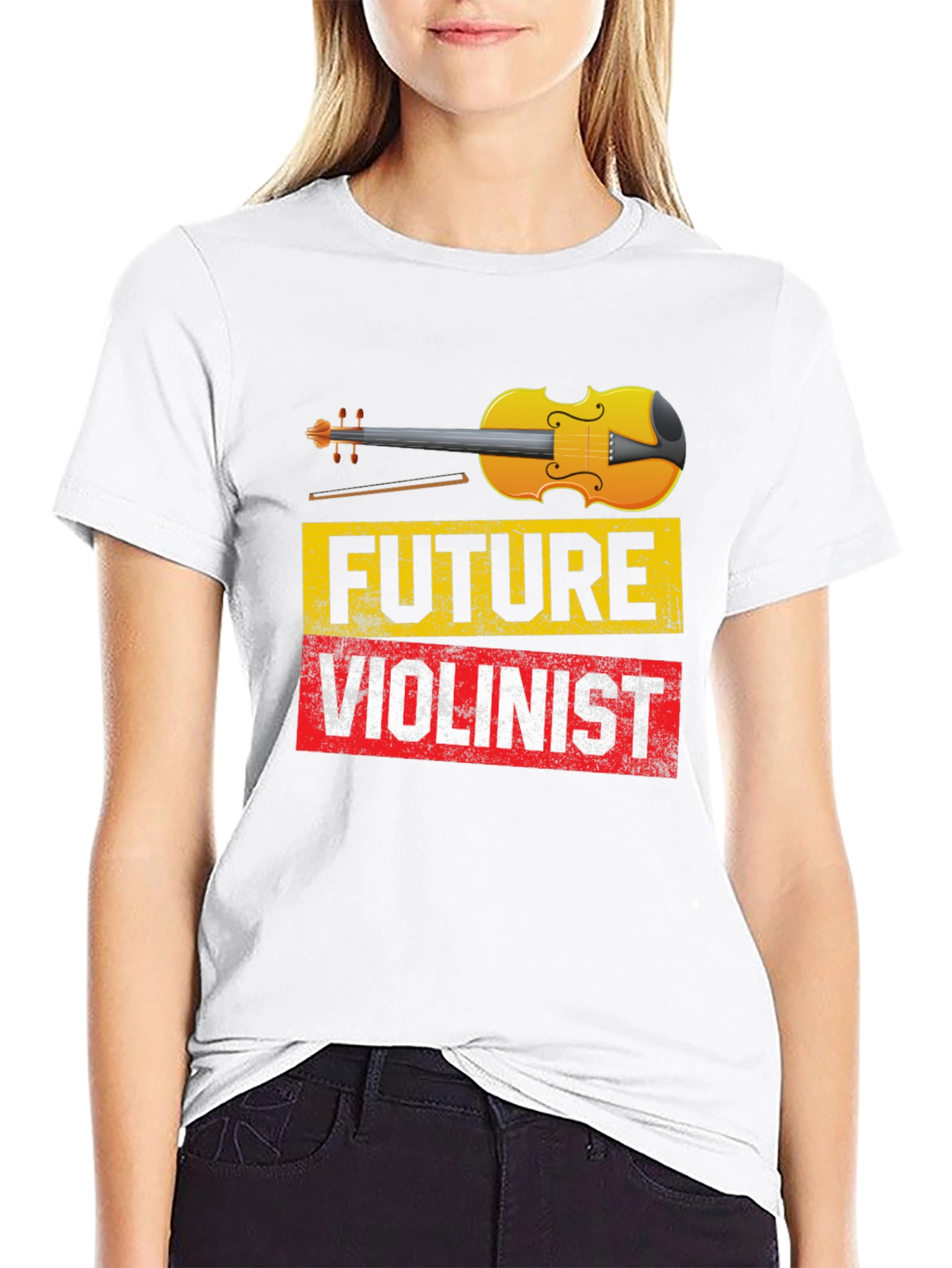 Future Violinist Graphic T-Shirt - Musician Tee