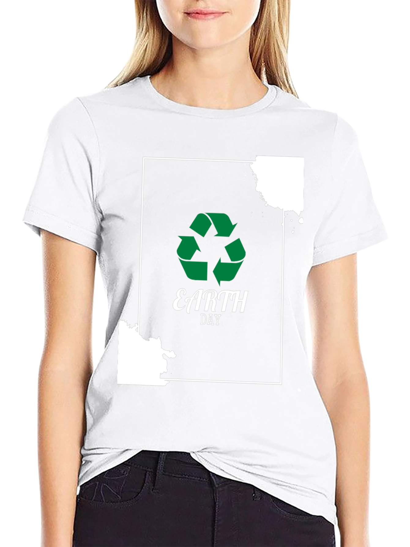 Earth Day Recycle Graphic Tee - Eco-Friendly Shirt