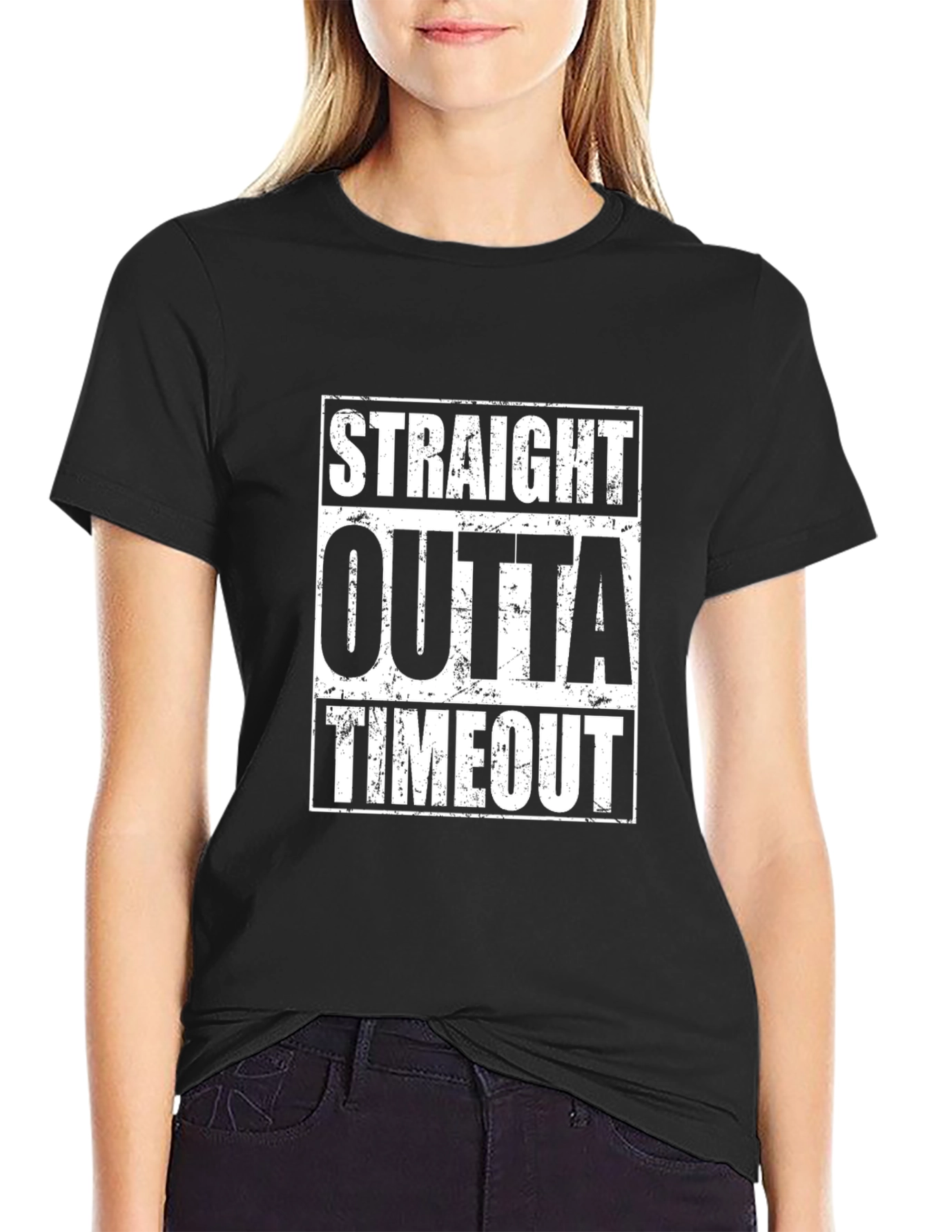 Straight Outta Timeout Graphic T-Shirt