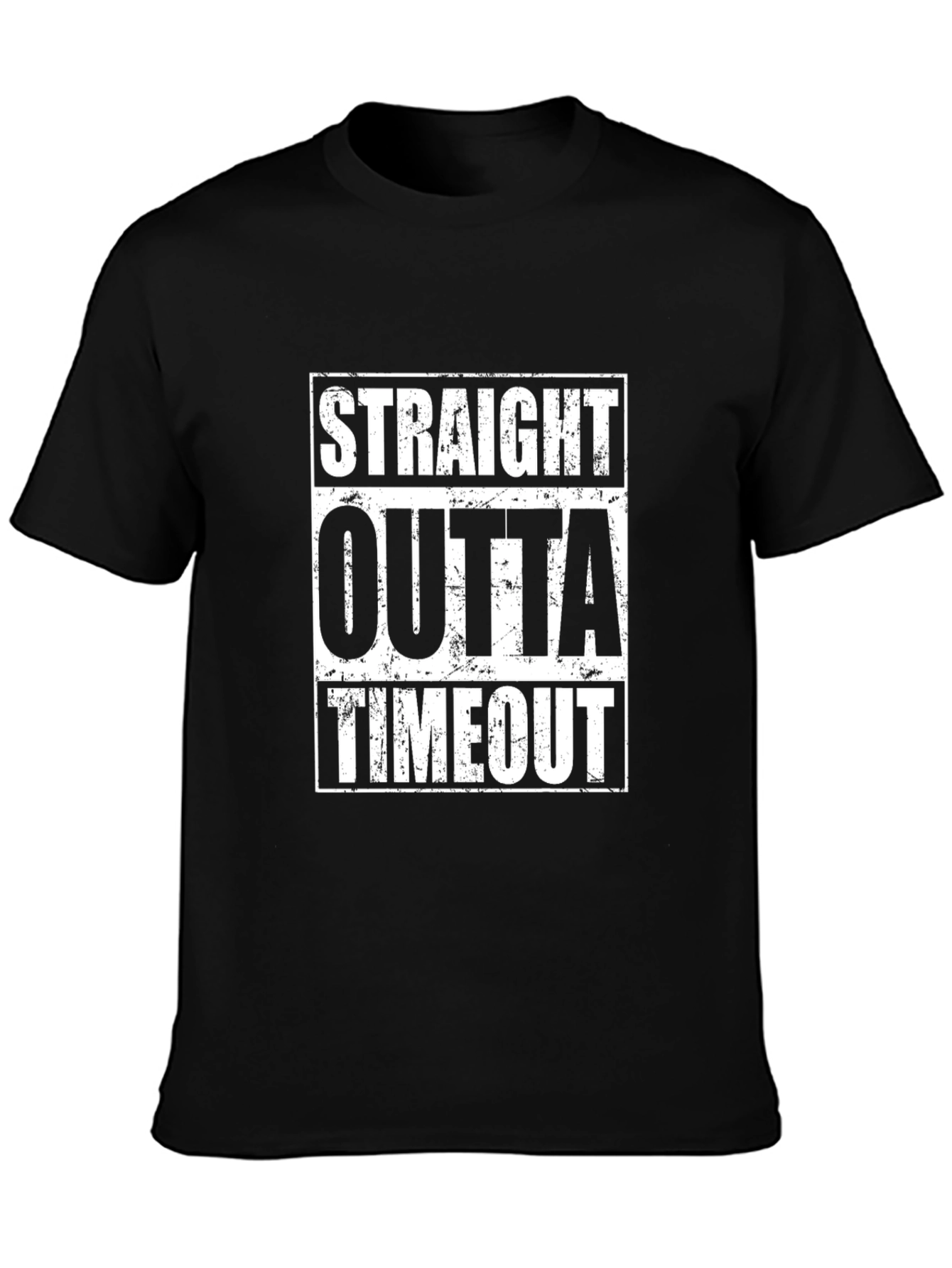 Straight Outta Timeout Graphic T-Shirt