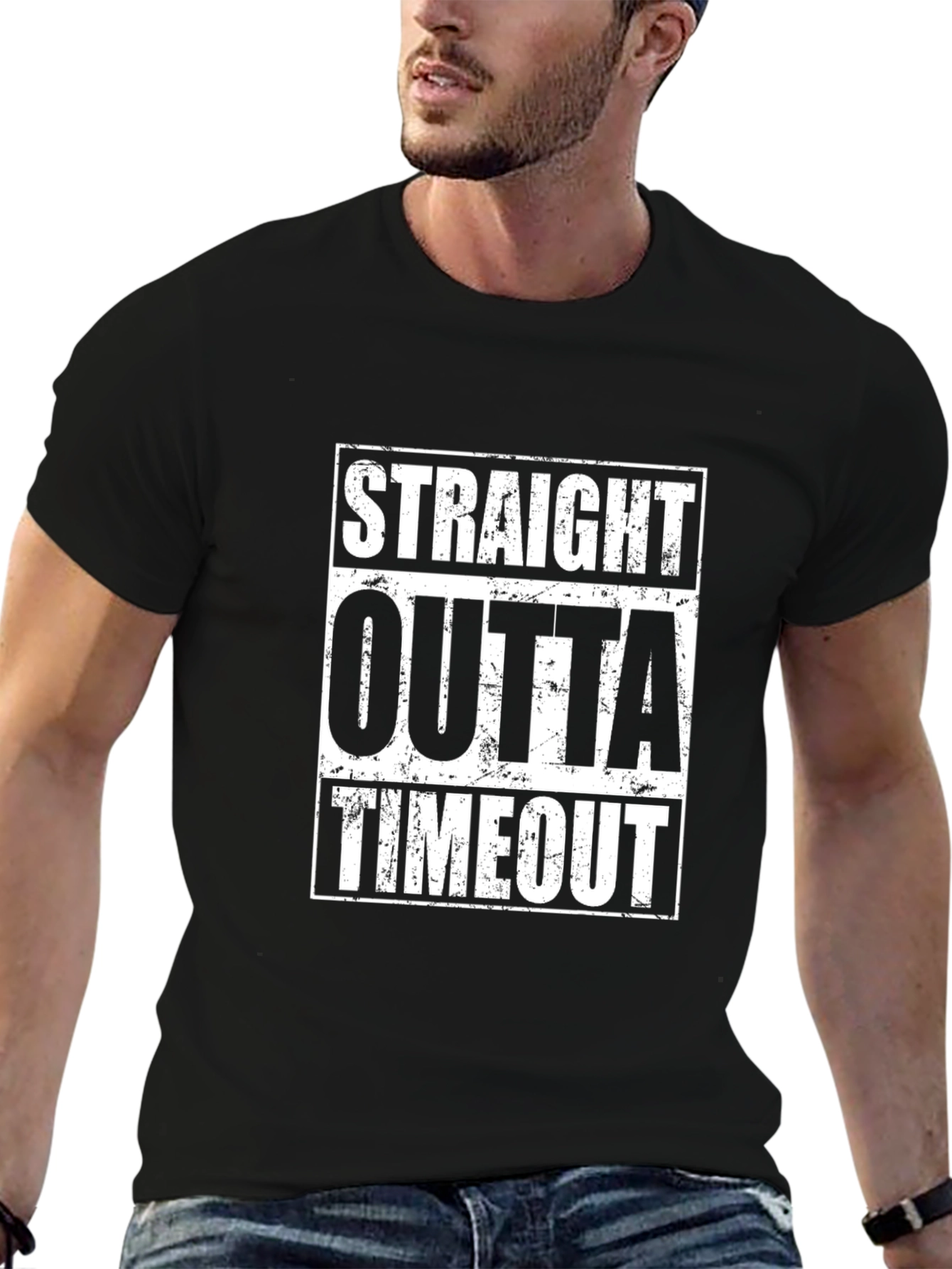 Straight Outta Timeout Graphic T-Shirt