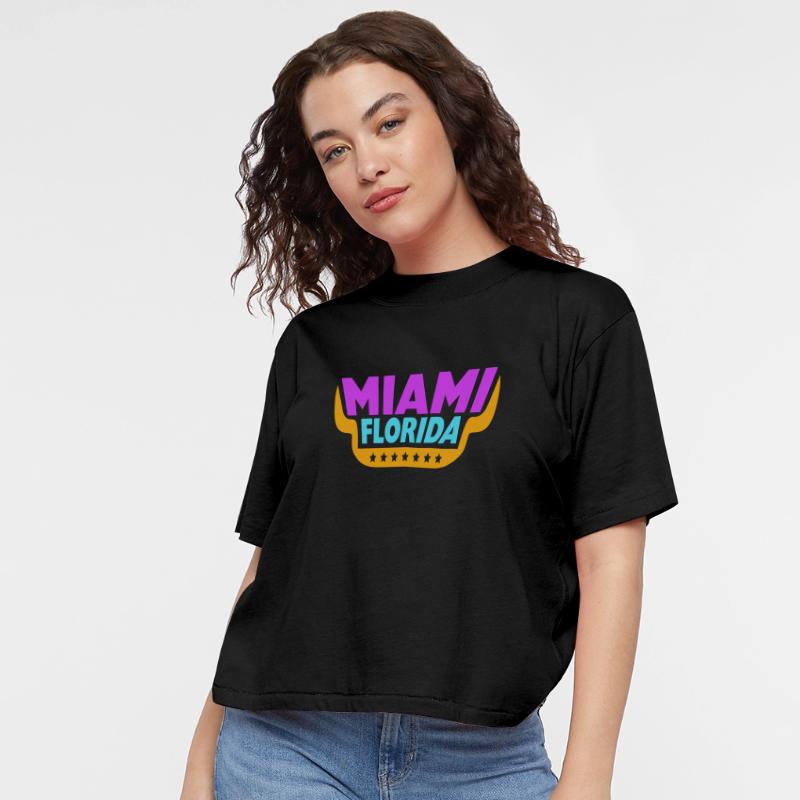 Miami Usa Palm Trees Beach Sun America Florida Fun