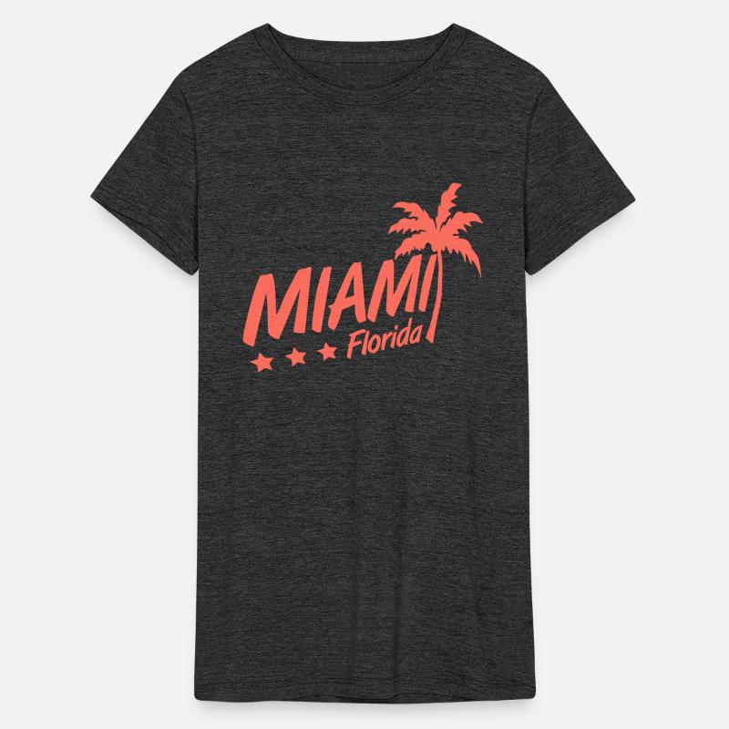 Miami Usa Palm Trees Beach Sun America Florida Fun