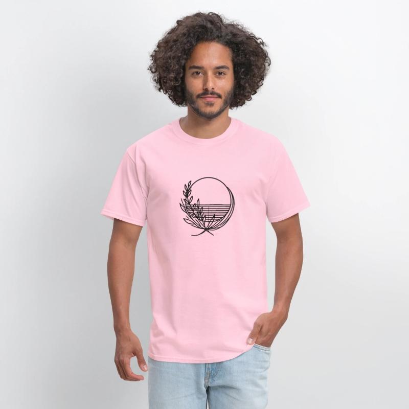 Minimalist Clean Line Design for Apparel