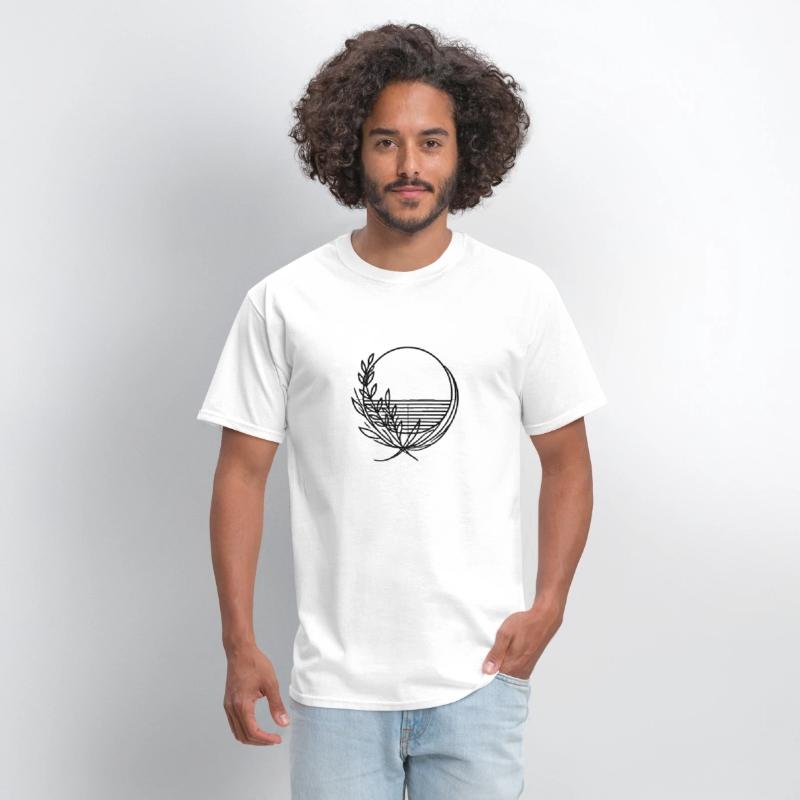Minimalist Clean Line Design for Apparel
