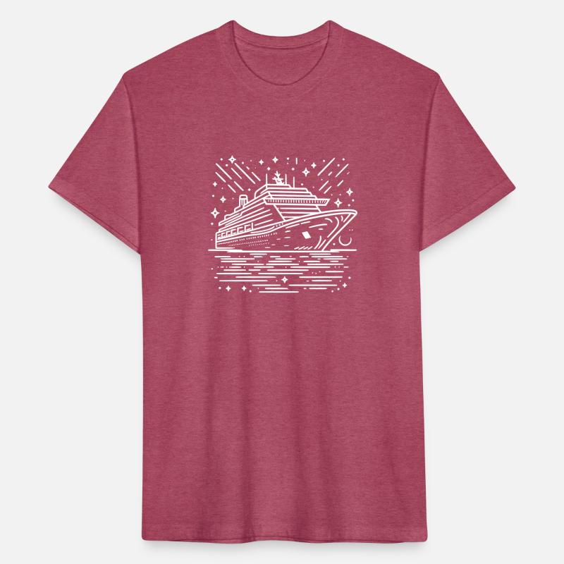 Minimalistic Vector Cruise Ship path4