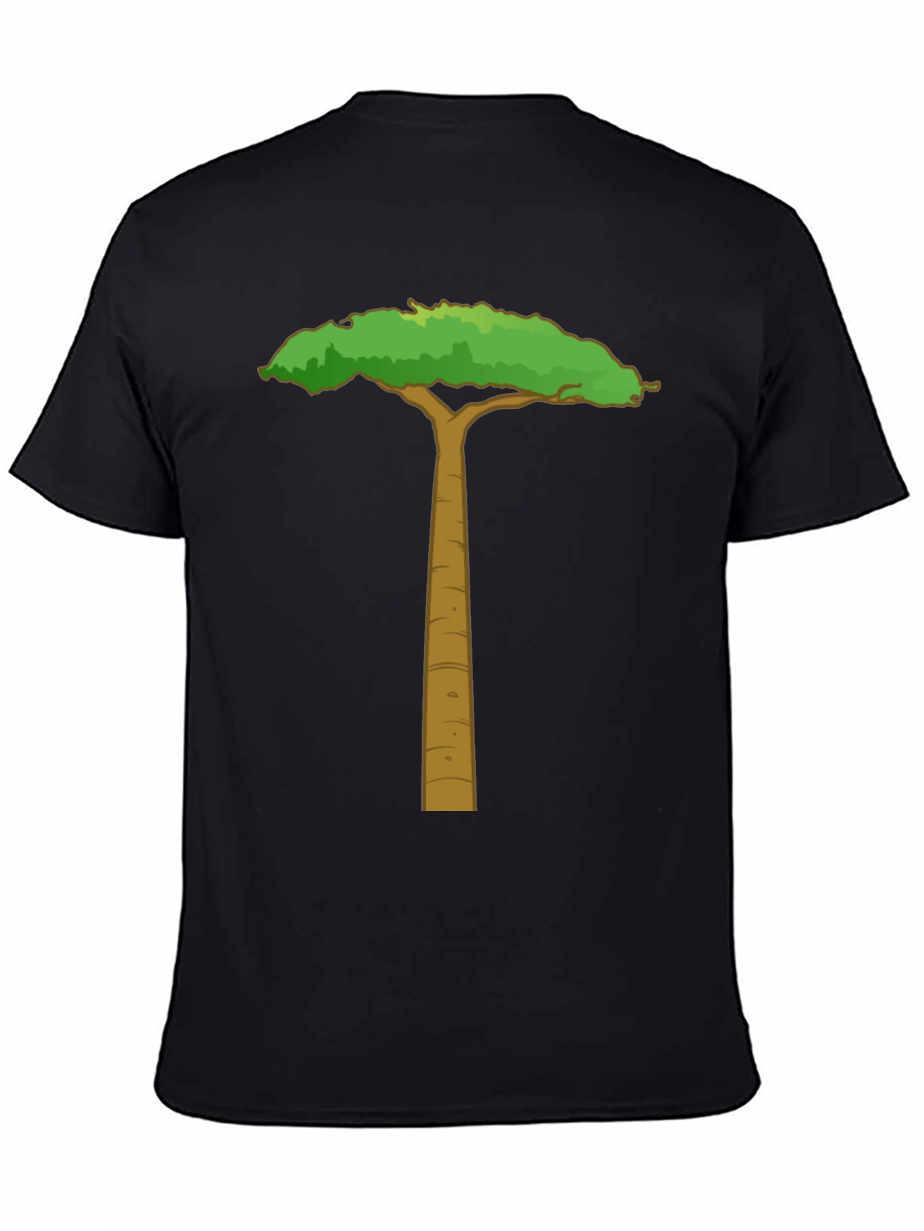 Cartoon Baobab Tree Graphic Tee