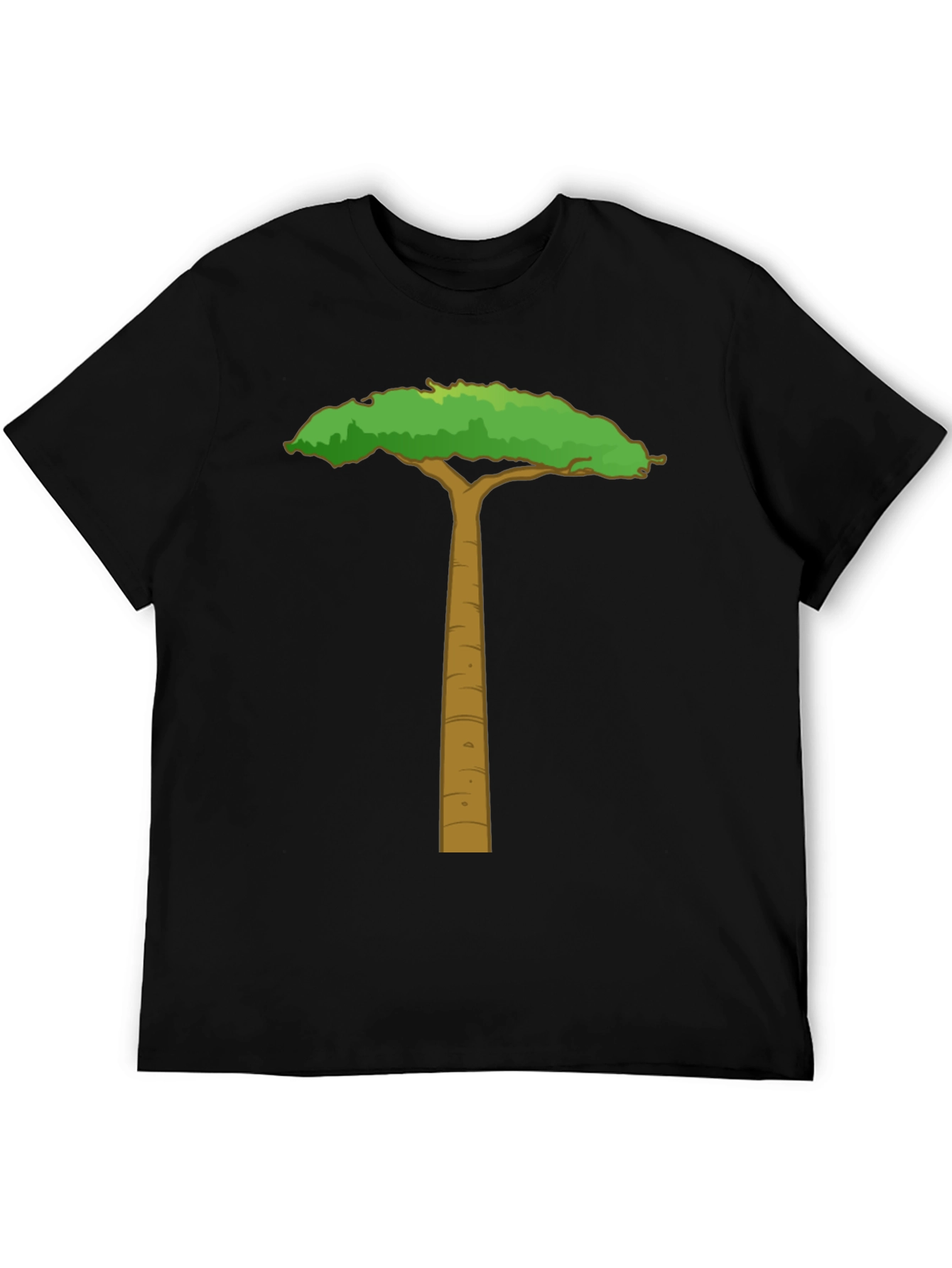 Cartoon Baobab Tree Graphic Tee