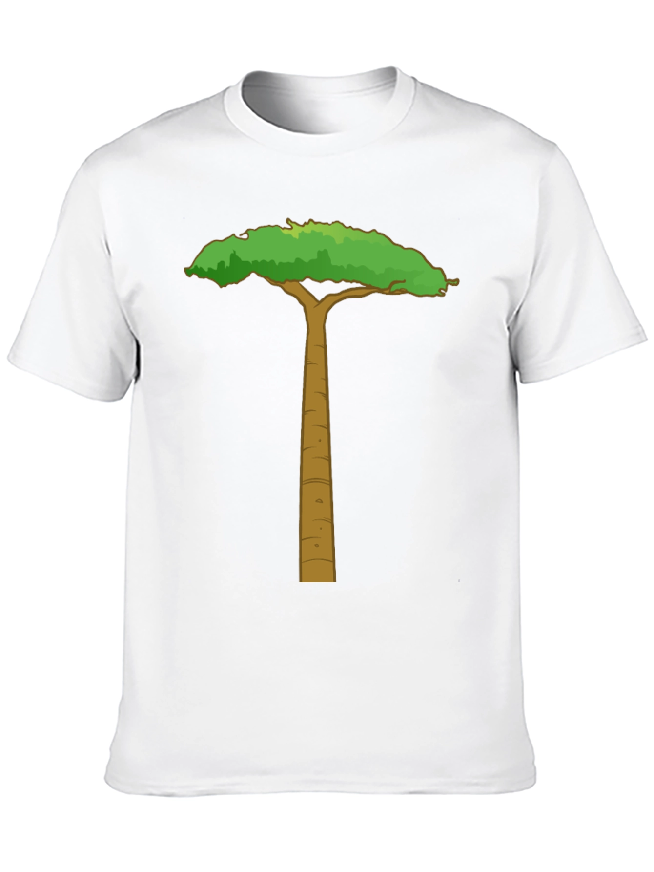 Cartoon Baobab Tree Graphic Tee