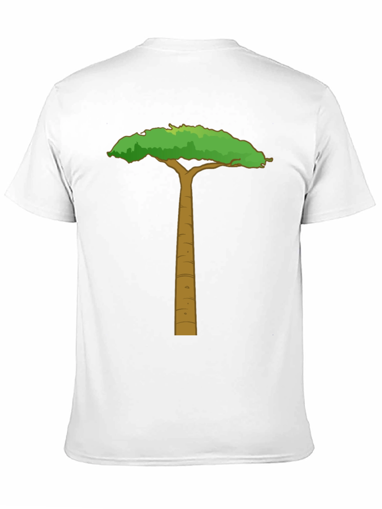 Cartoon Baobab Tree Graphic Tee