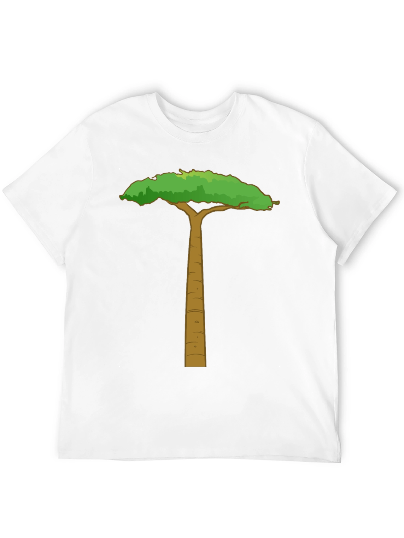 Cartoon Baobab Tree Graphic Tee