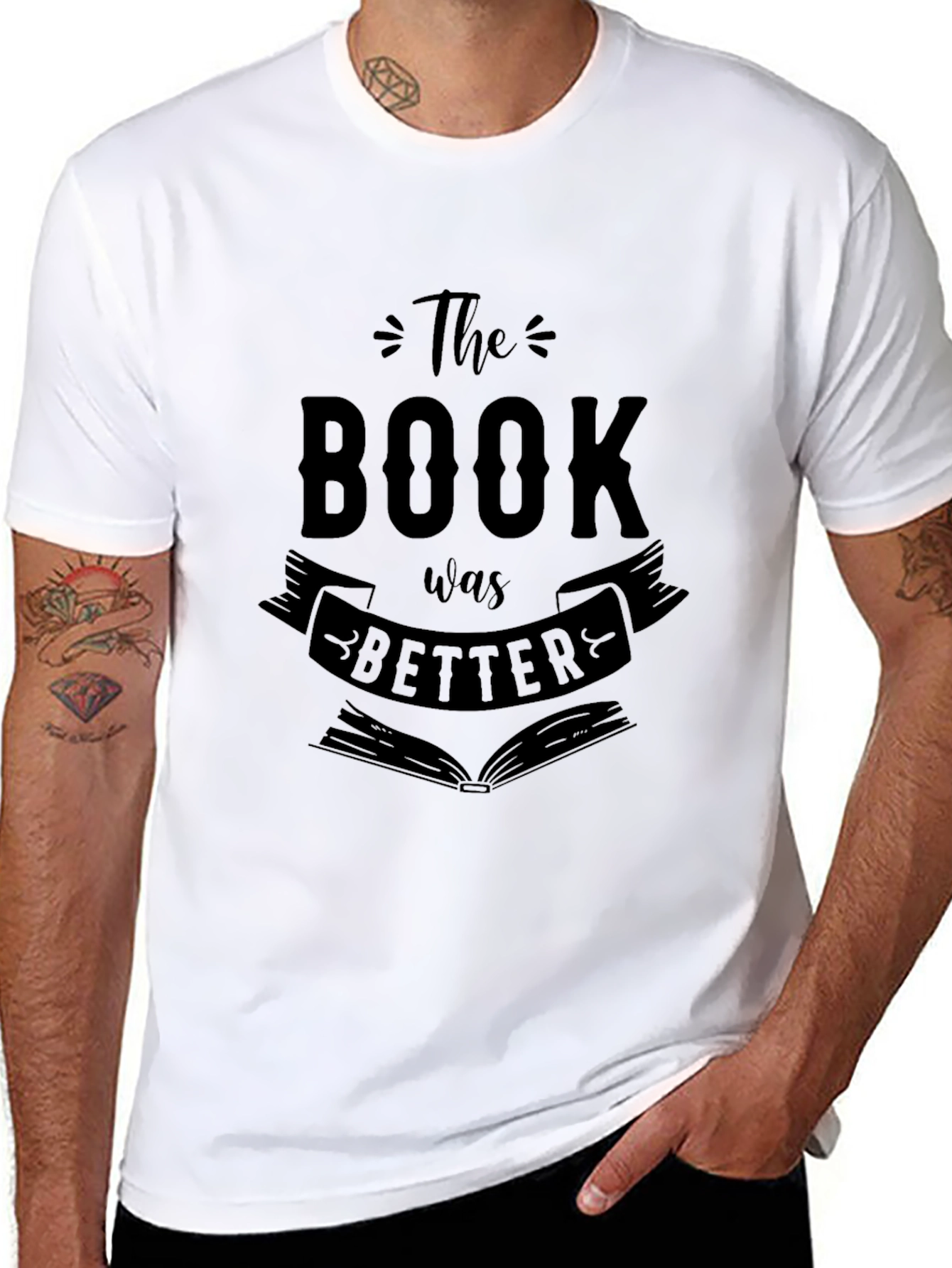The Book Was Better T-Shirt - Reader Apparel