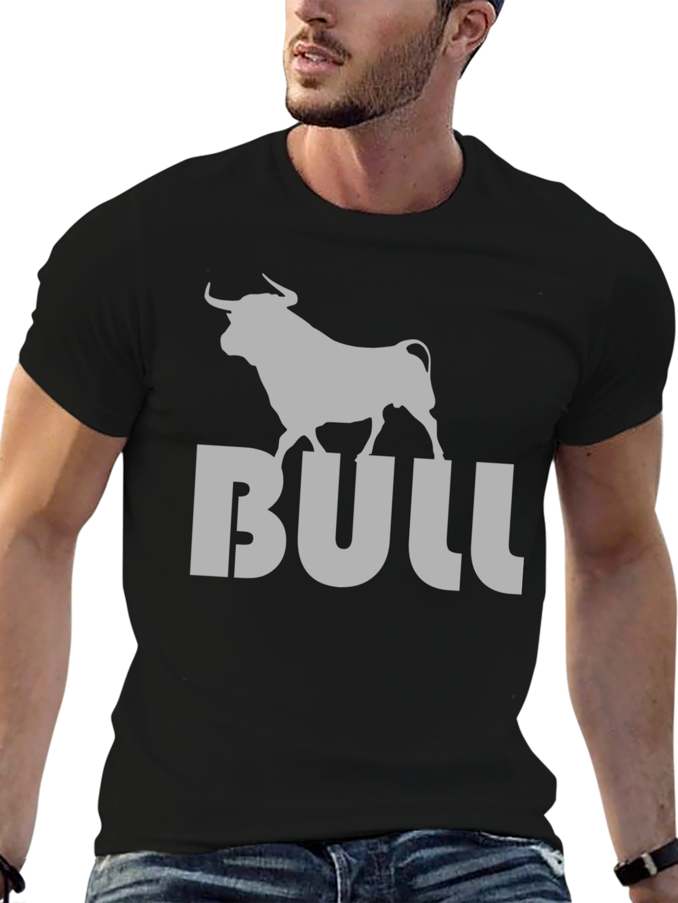 Bull Graphic Tee - Bold Statement Shirt