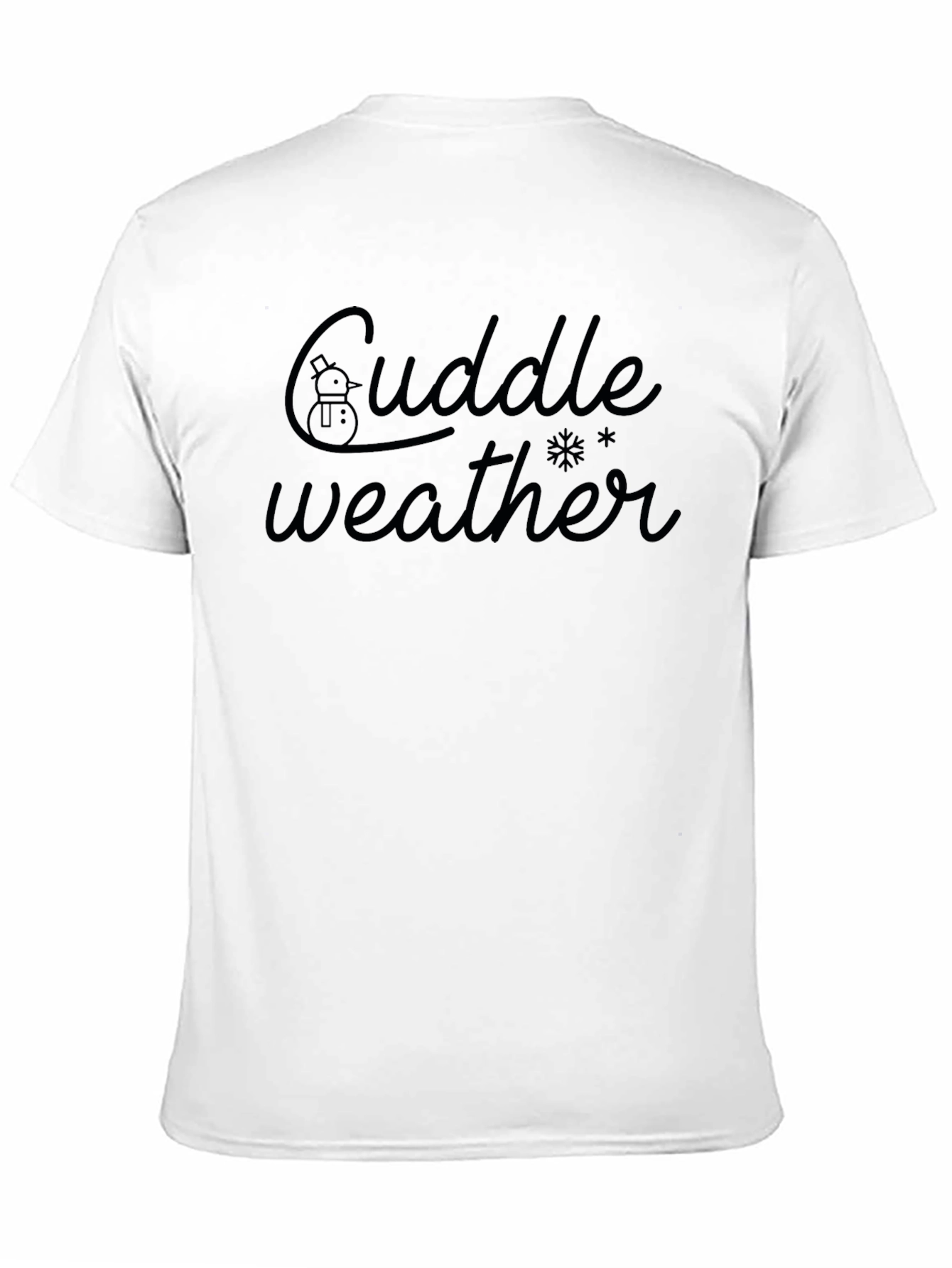 Cuddle Weather Graphic Tee - Winter Comfort