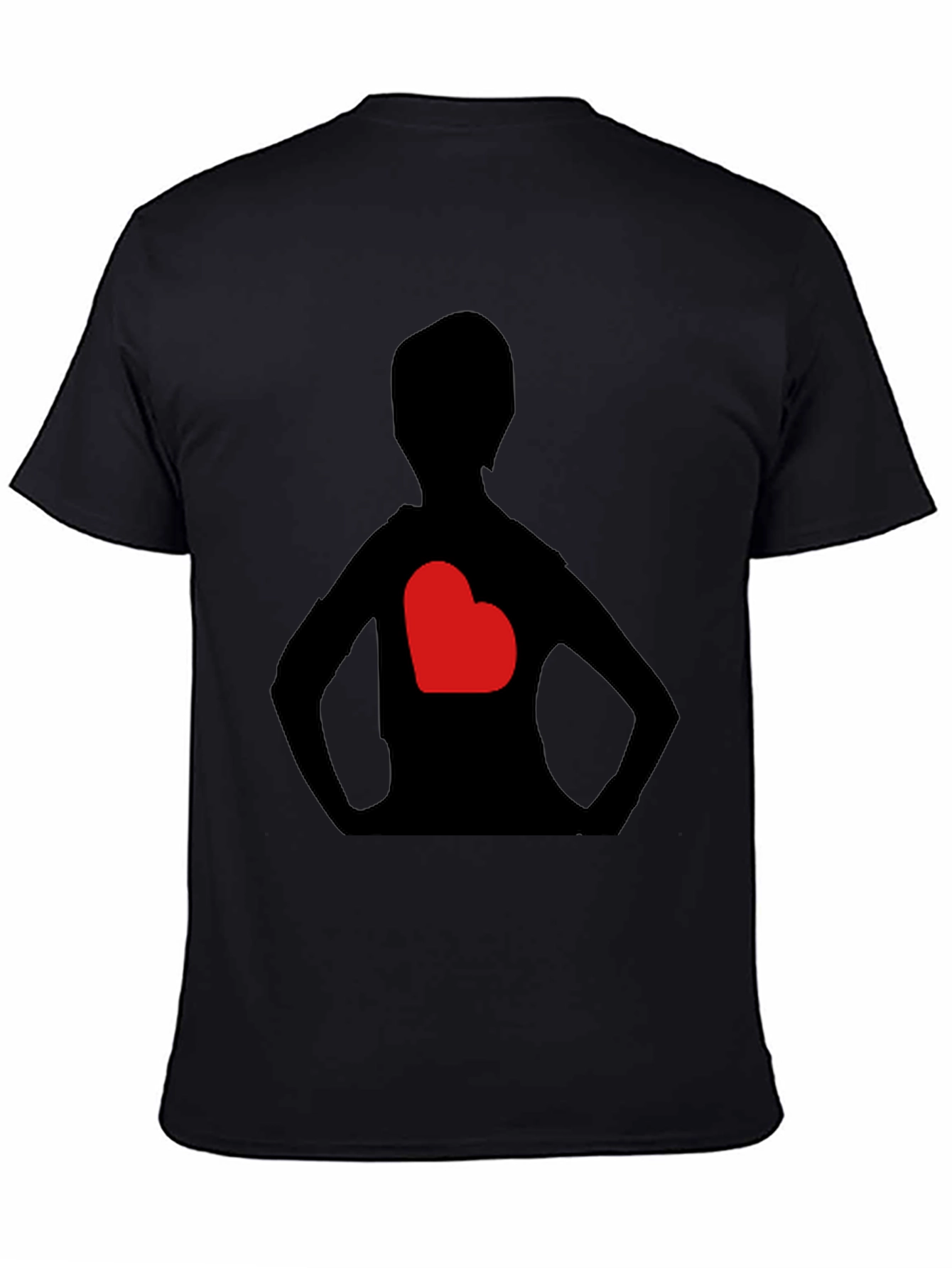 Heart Silhouette Graphic Tee