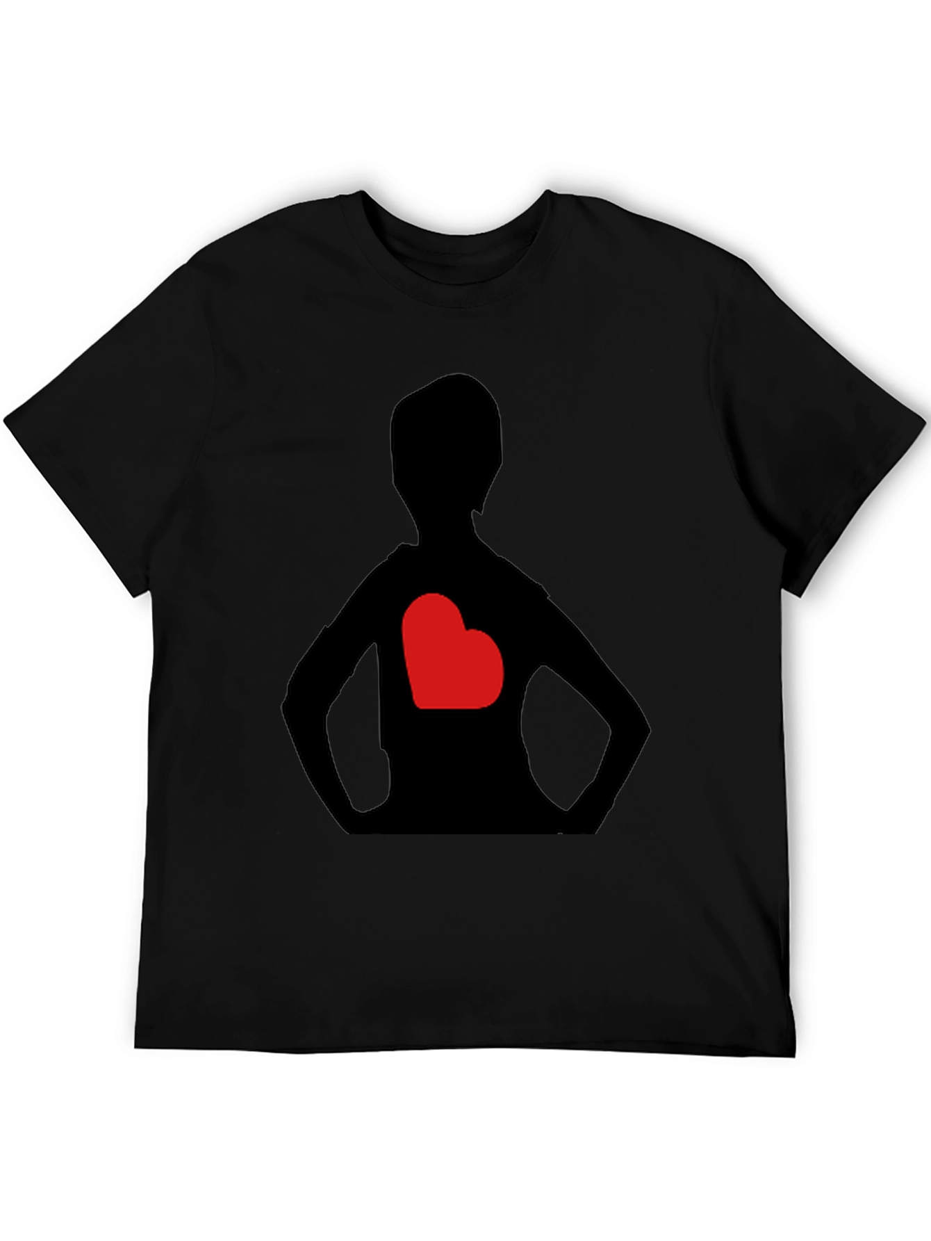 Heart Silhouette Graphic Tee