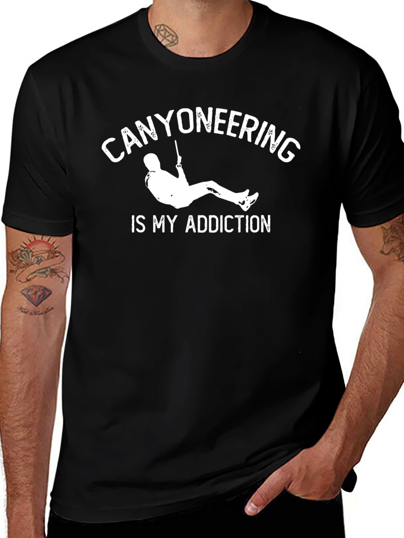 Canyoneering Is My Addiction Graphic T-Shirt
