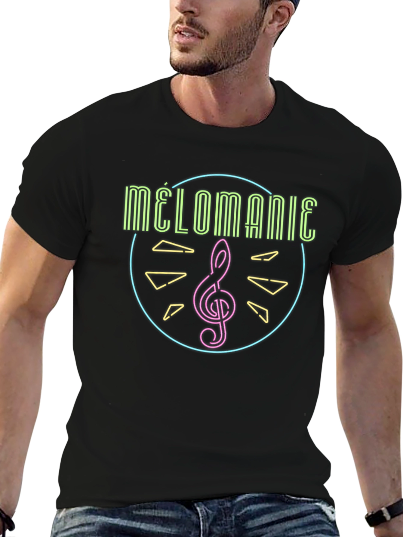 Melomanie Treble Clef Graphic T-Shirt