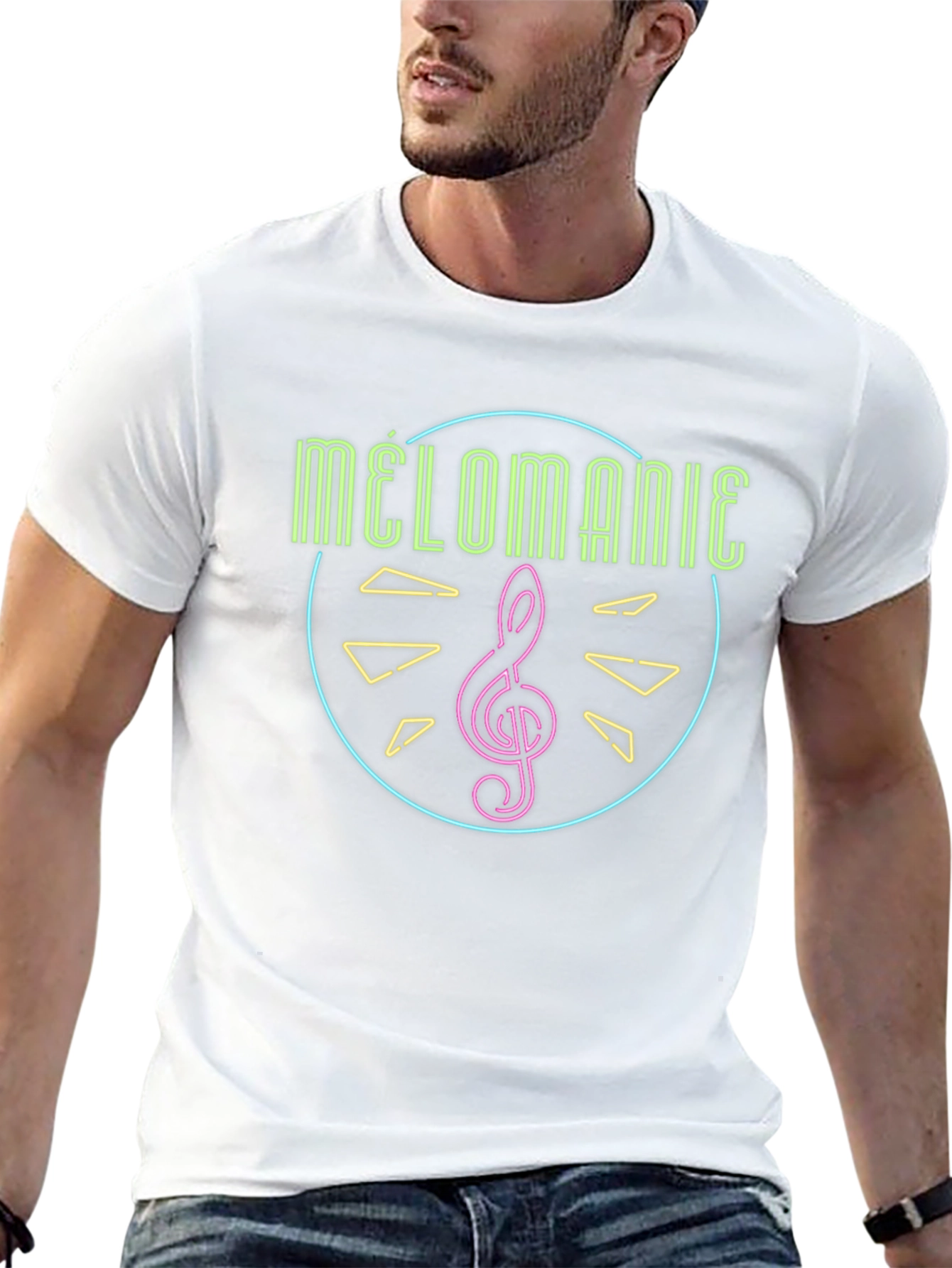 Melomanie Treble Clef Graphic T-Shirt