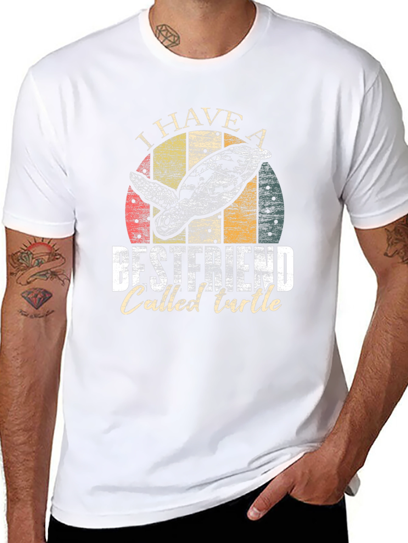 Turtle Best Friend Graphic T-Shirt - Sea Life Tee