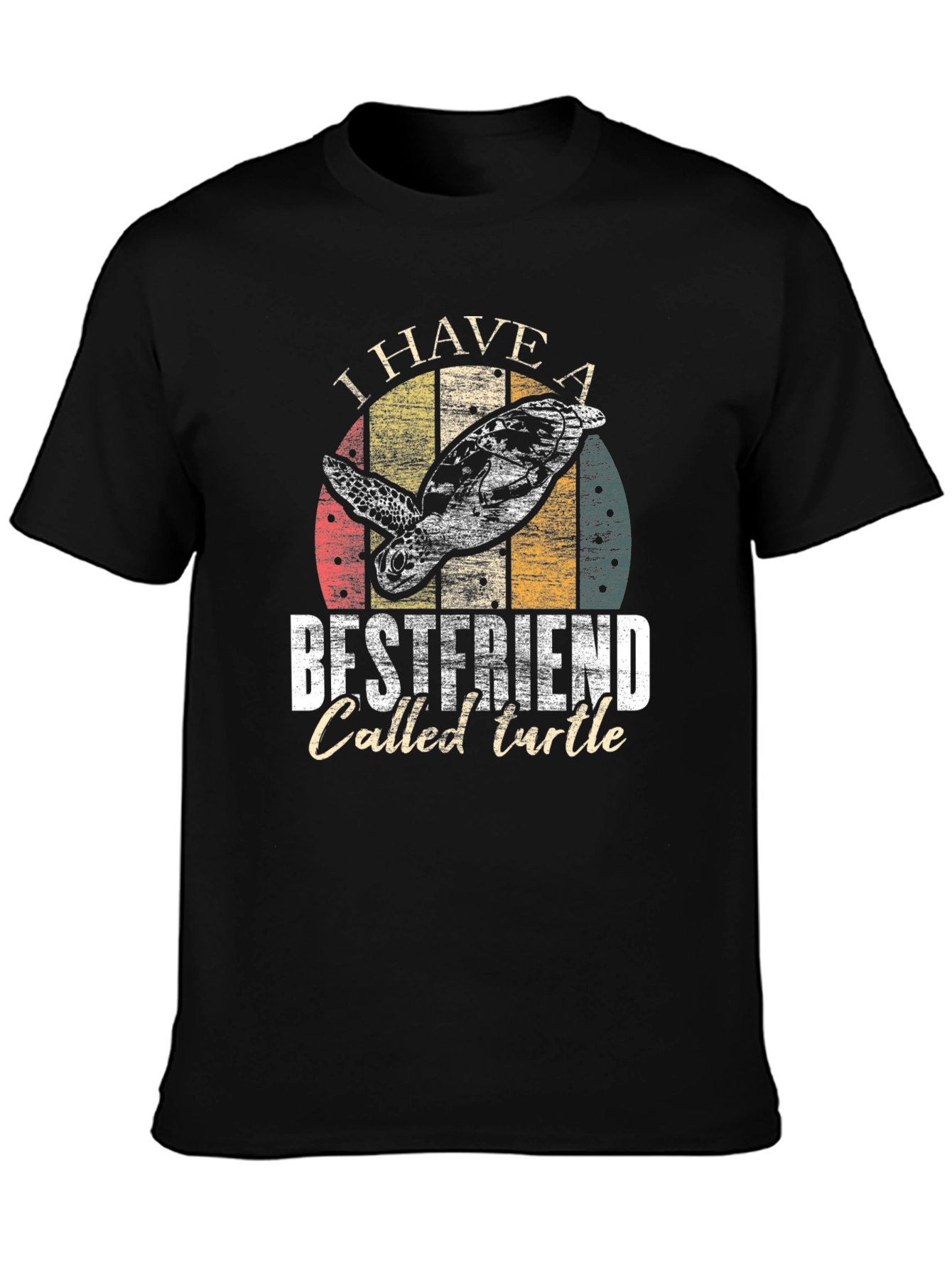 Turtle Best Friend Graphic T-Shirt - Sea Life Tee