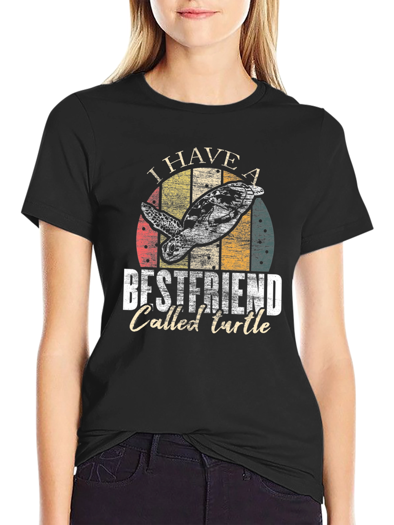 Turtle Best Friend Graphic T-Shirt - Sea Life Tee
