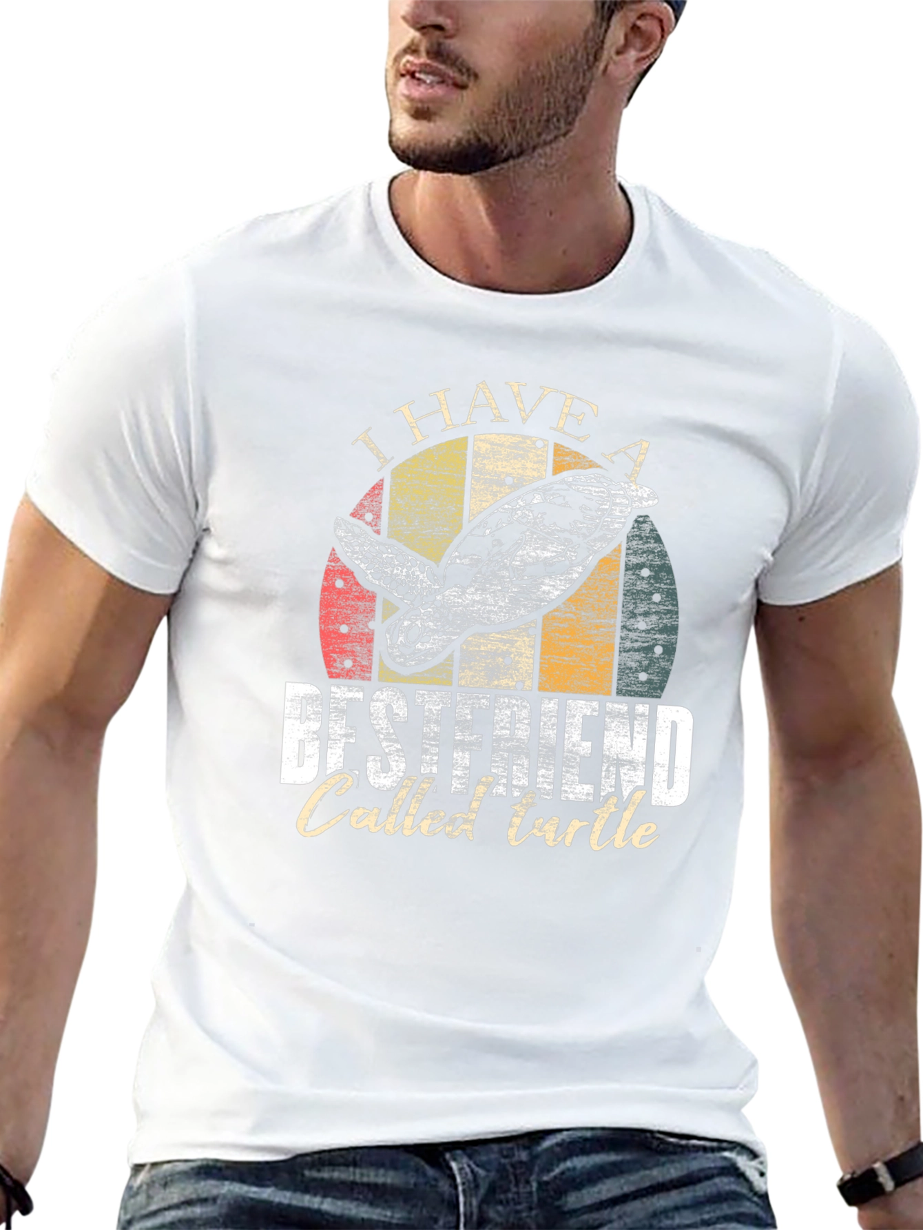 Turtle Best Friend Graphic T-Shirt - Sea Life Tee