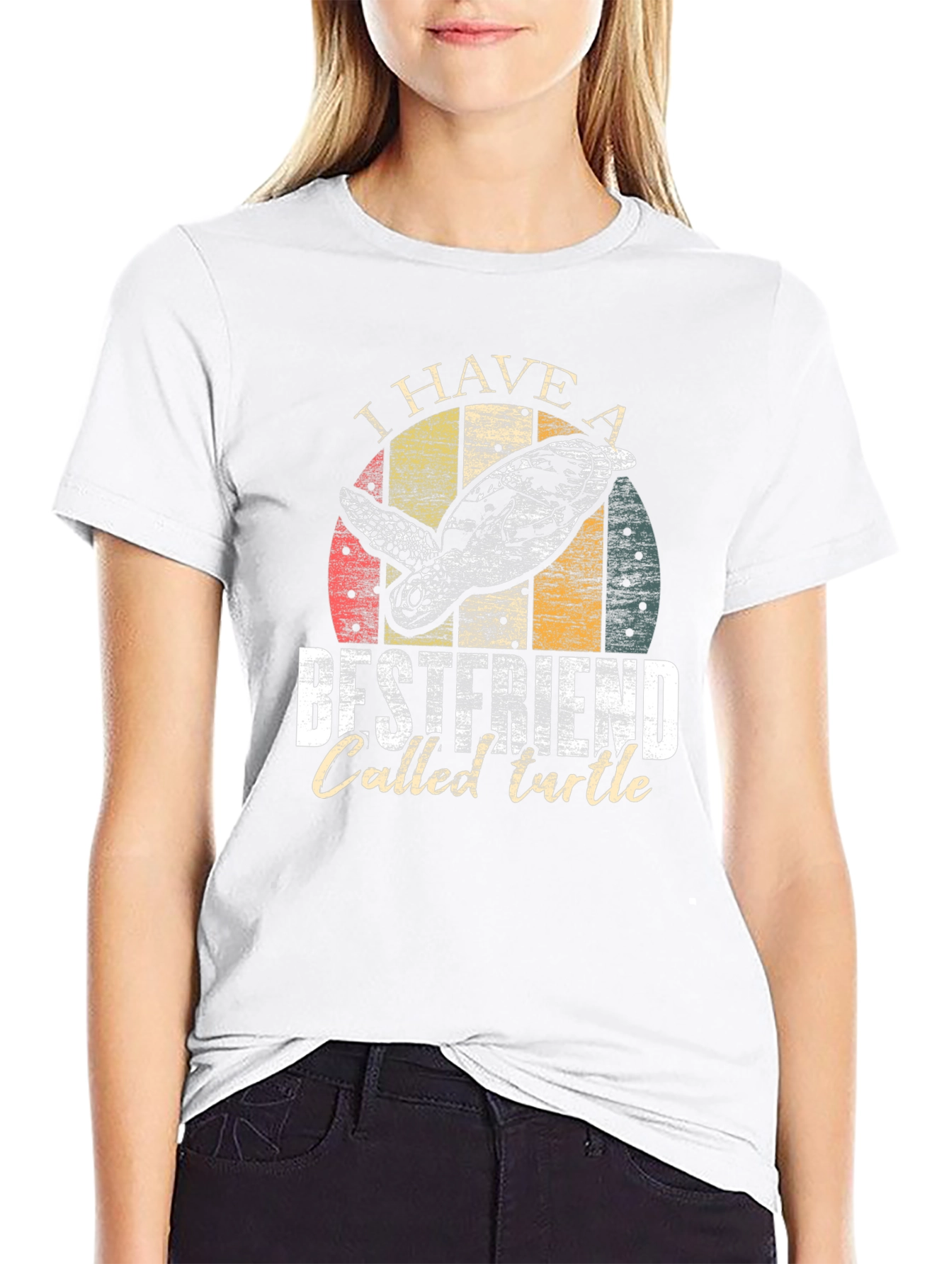 Turtle Best Friend Graphic T-Shirt - Sea Life Tee