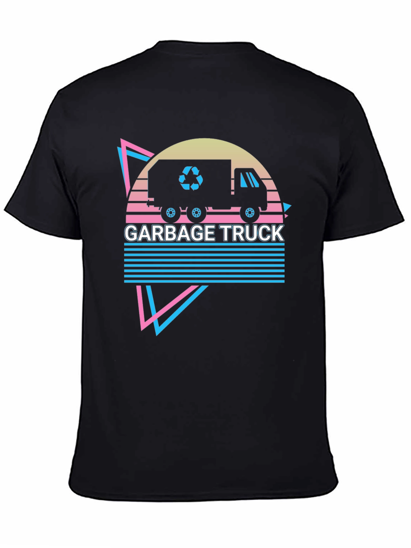 Retro Garbage Truck Graphic Tee