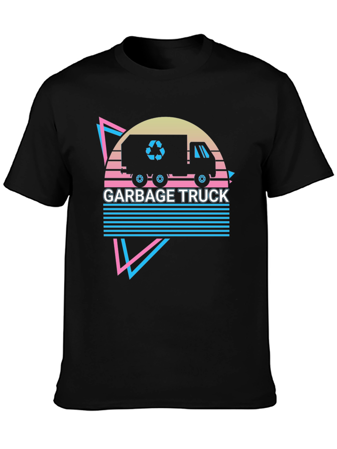 Retro Garbage Truck Graphic Tee