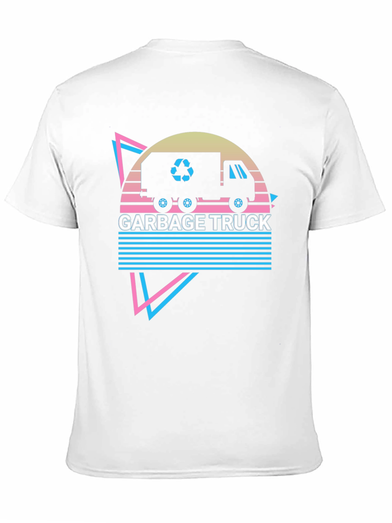 Retro Garbage Truck Graphic Tee