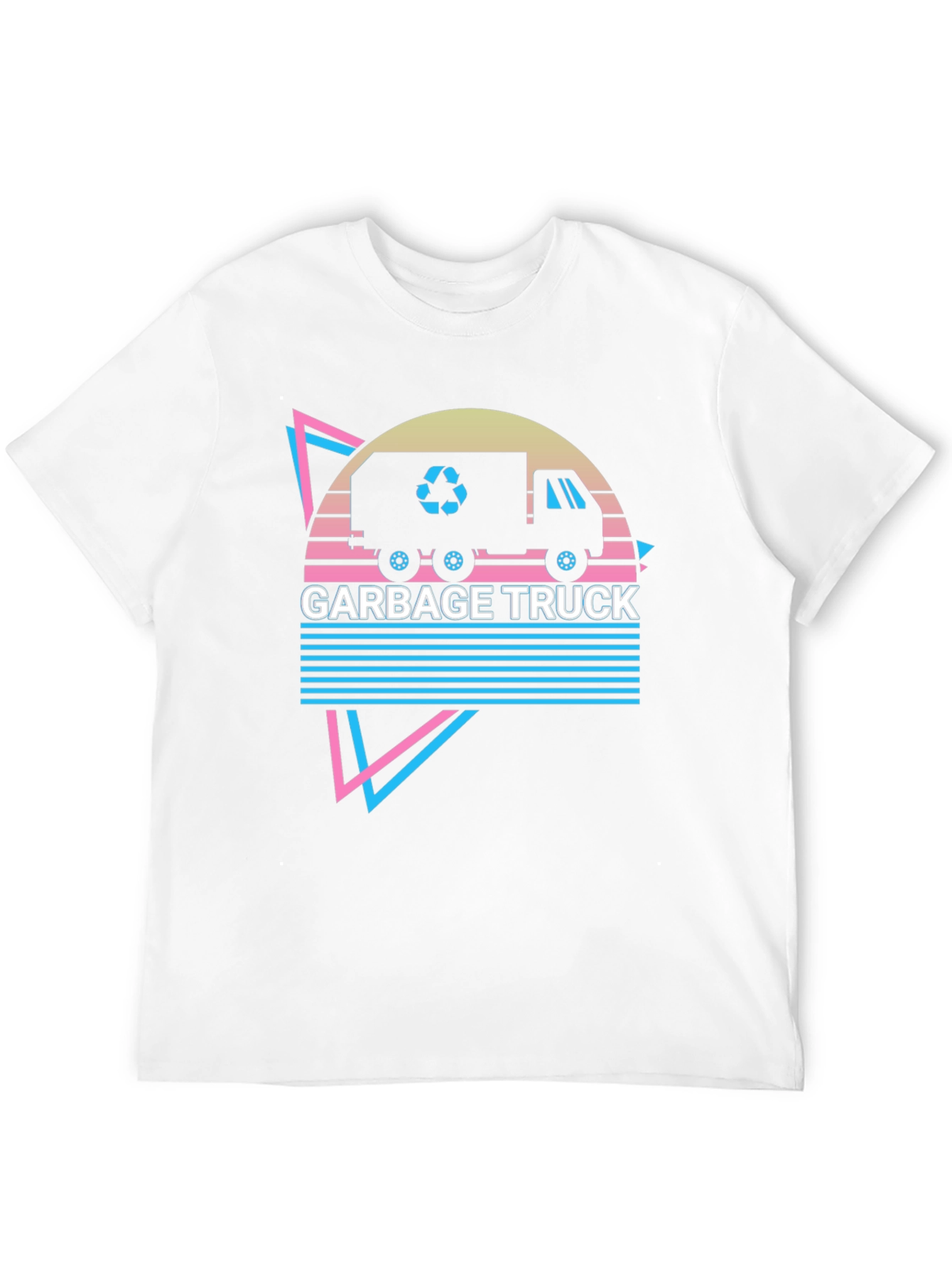 Retro Garbage Truck Graphic Tee