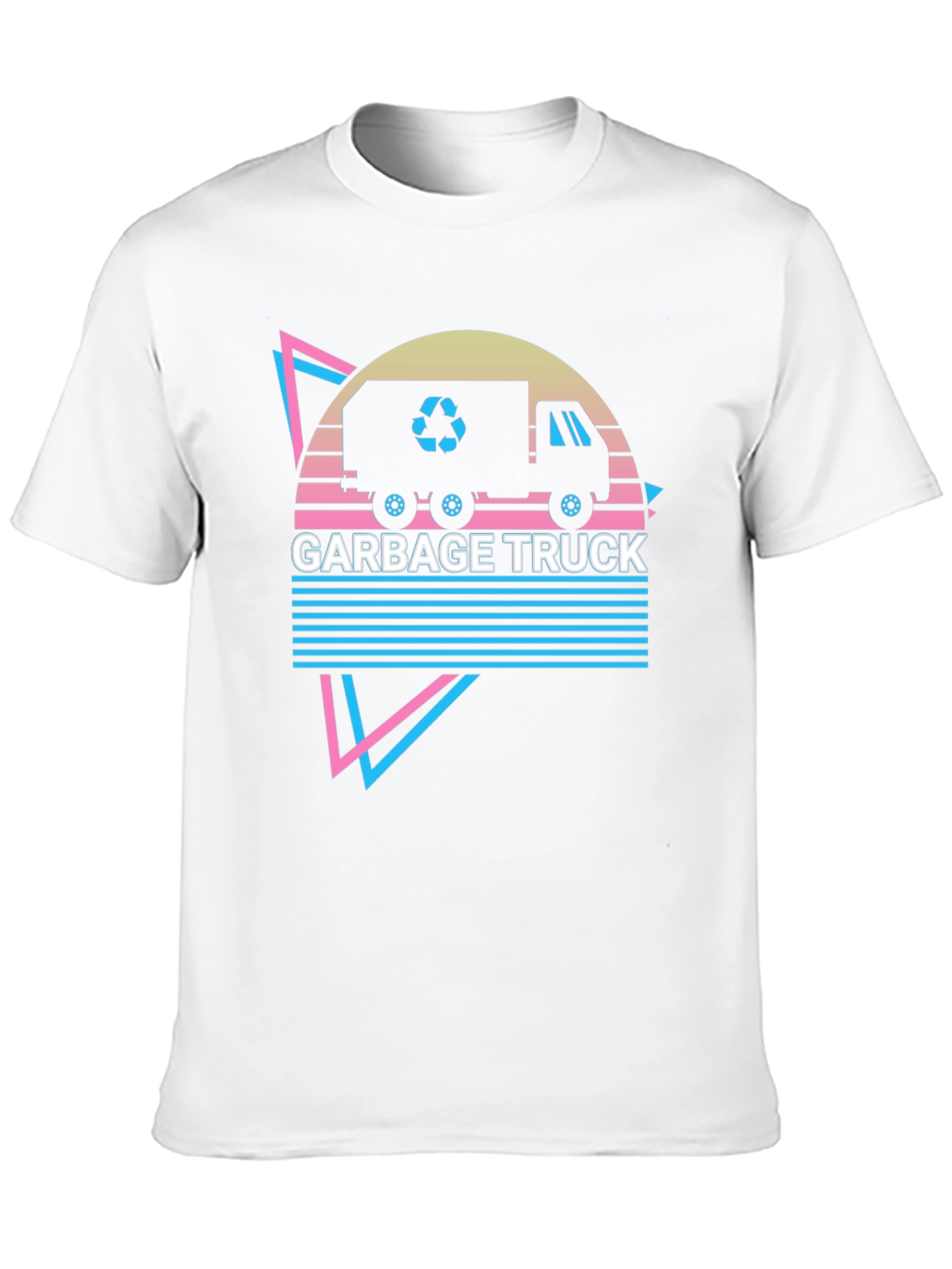Retro Garbage Truck Graphic Tee