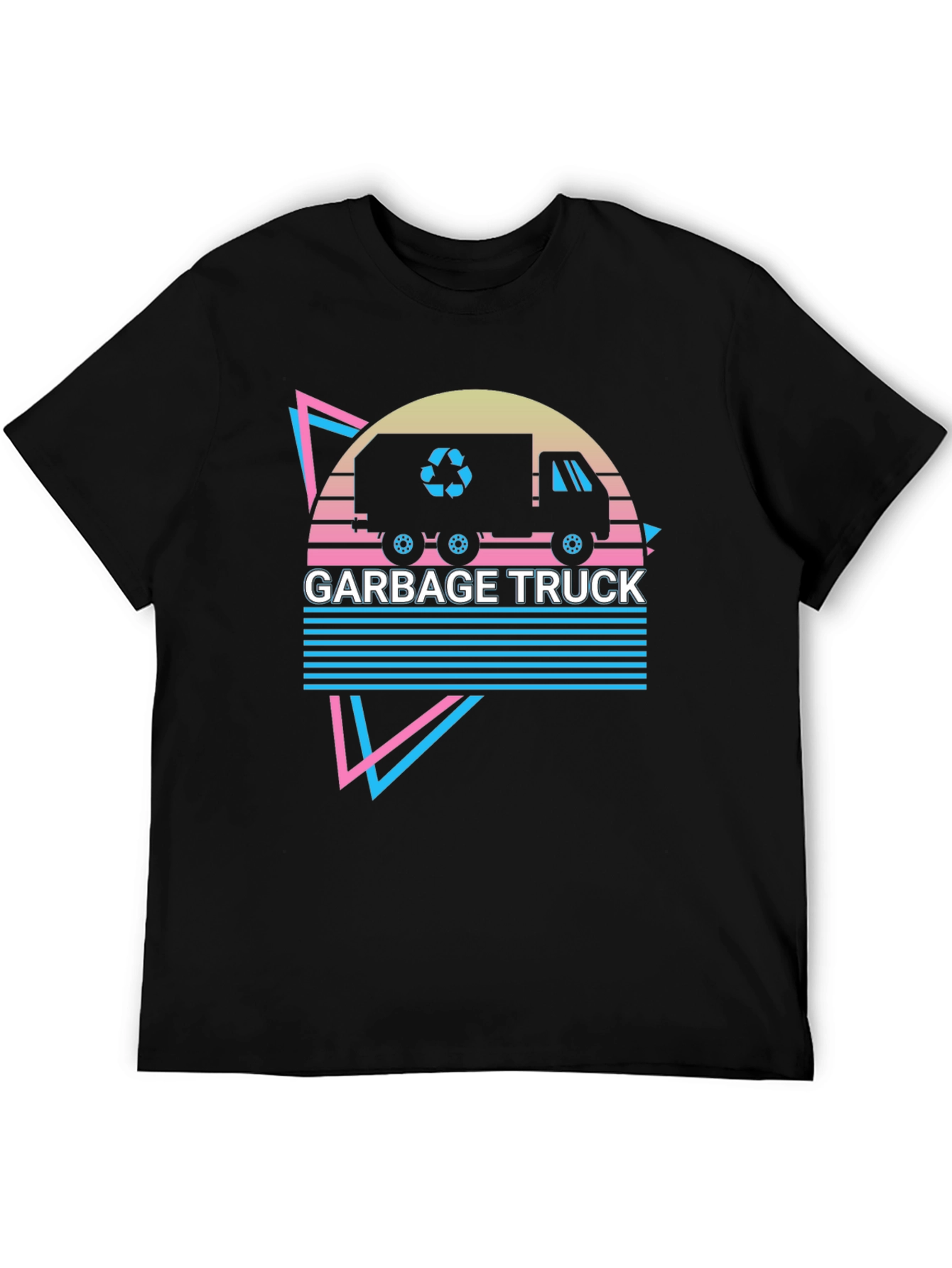 Retro Garbage Truck Graphic Tee