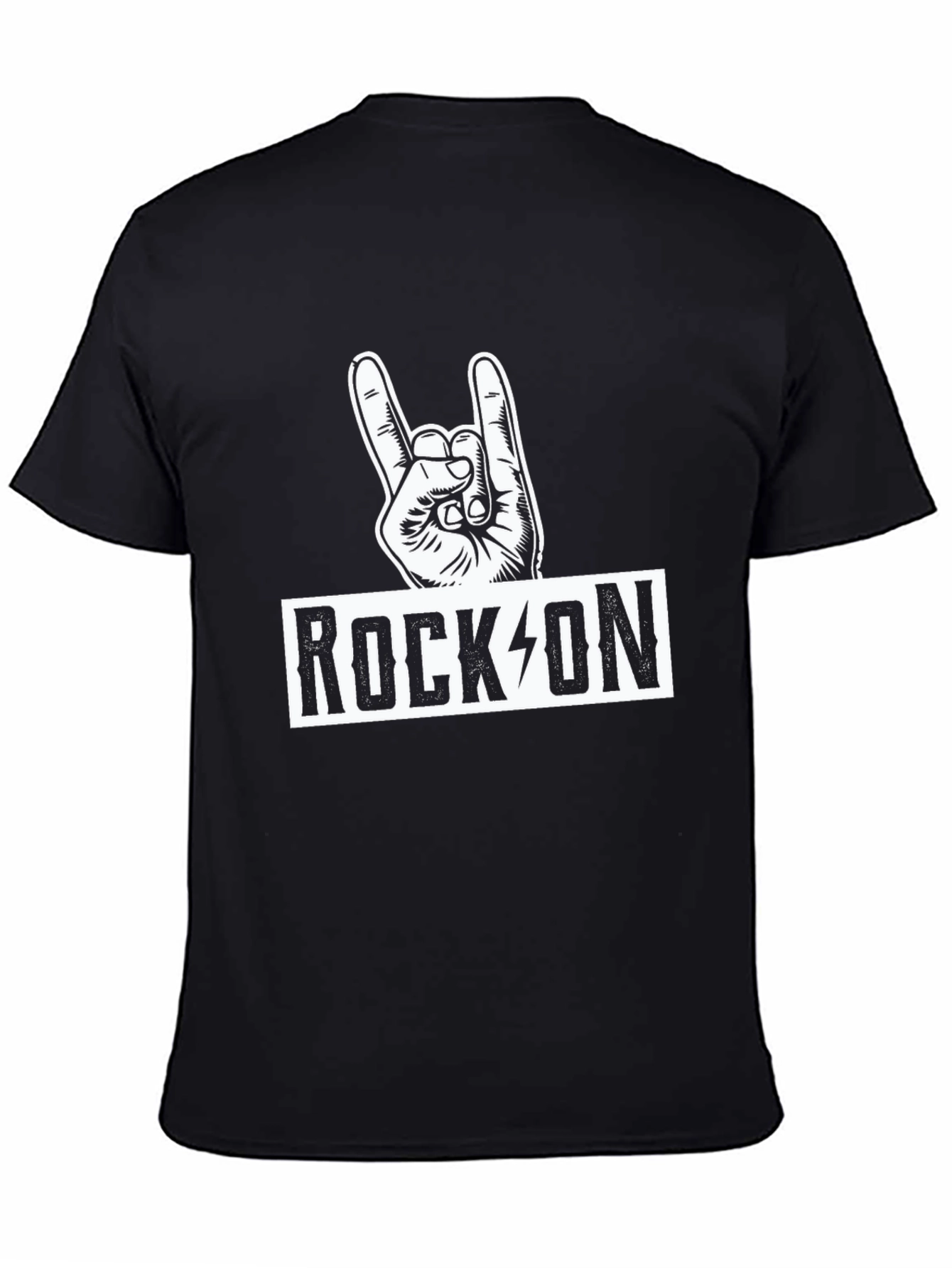 Rock On! Graphic T-Shirt - Bold Design