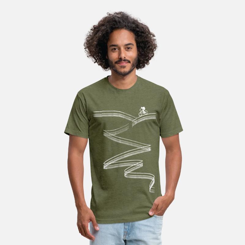 mountain biker mountain bike cycling