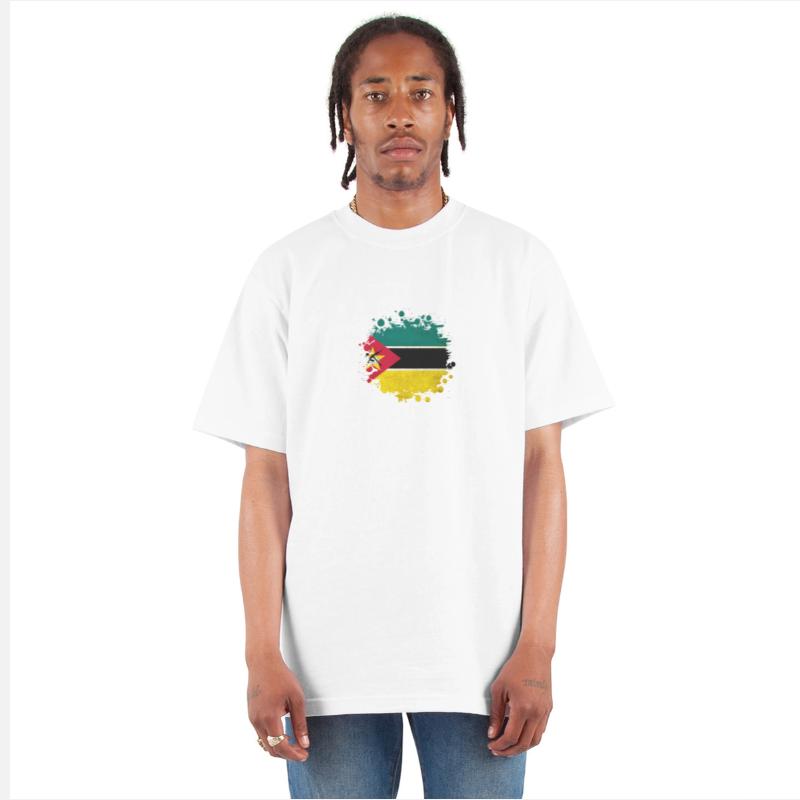 Mozambique blob flag design