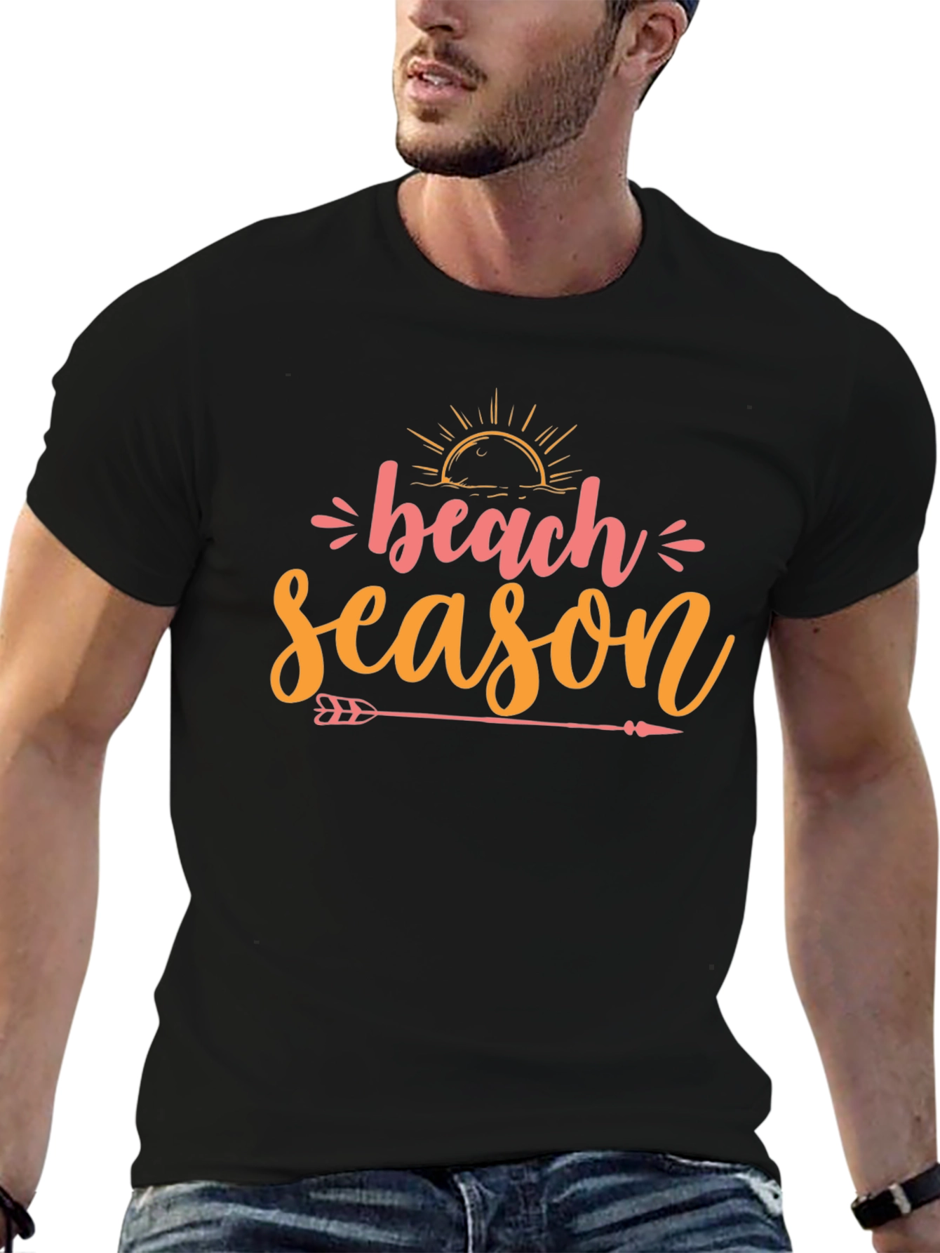 Beach Season Graphic Tee - Summer Vacation Shirt