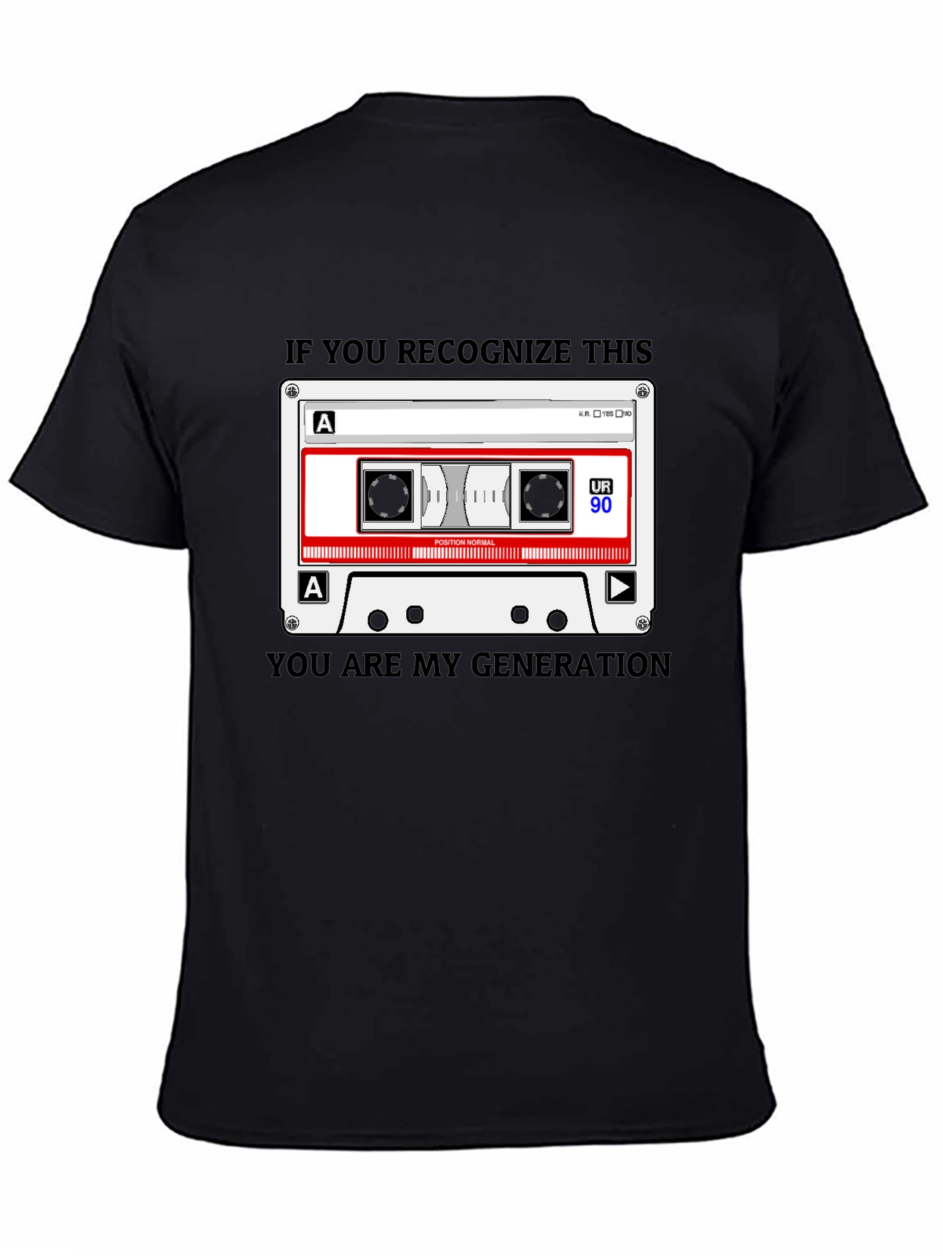 Retro Cassette Generation T-Shirt