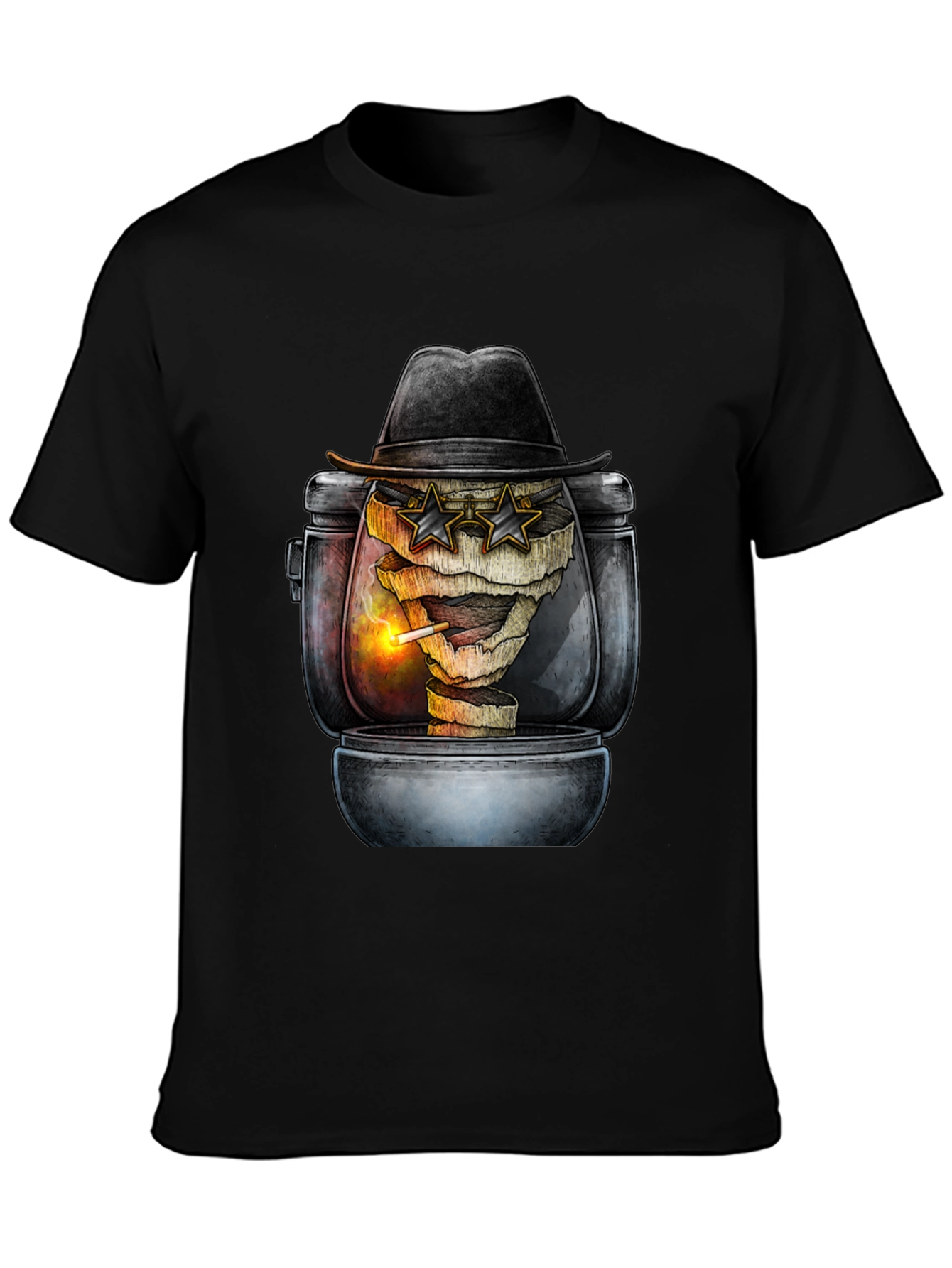 Mummy Grill Master T-Shirt - BBQ Humor Tee