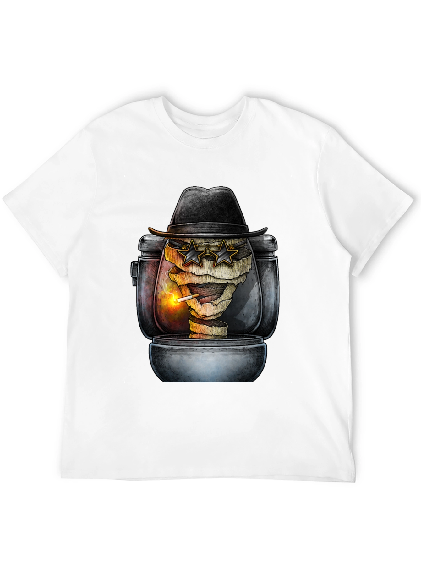 Mummy Grill Master T-Shirt - BBQ Humor Tee