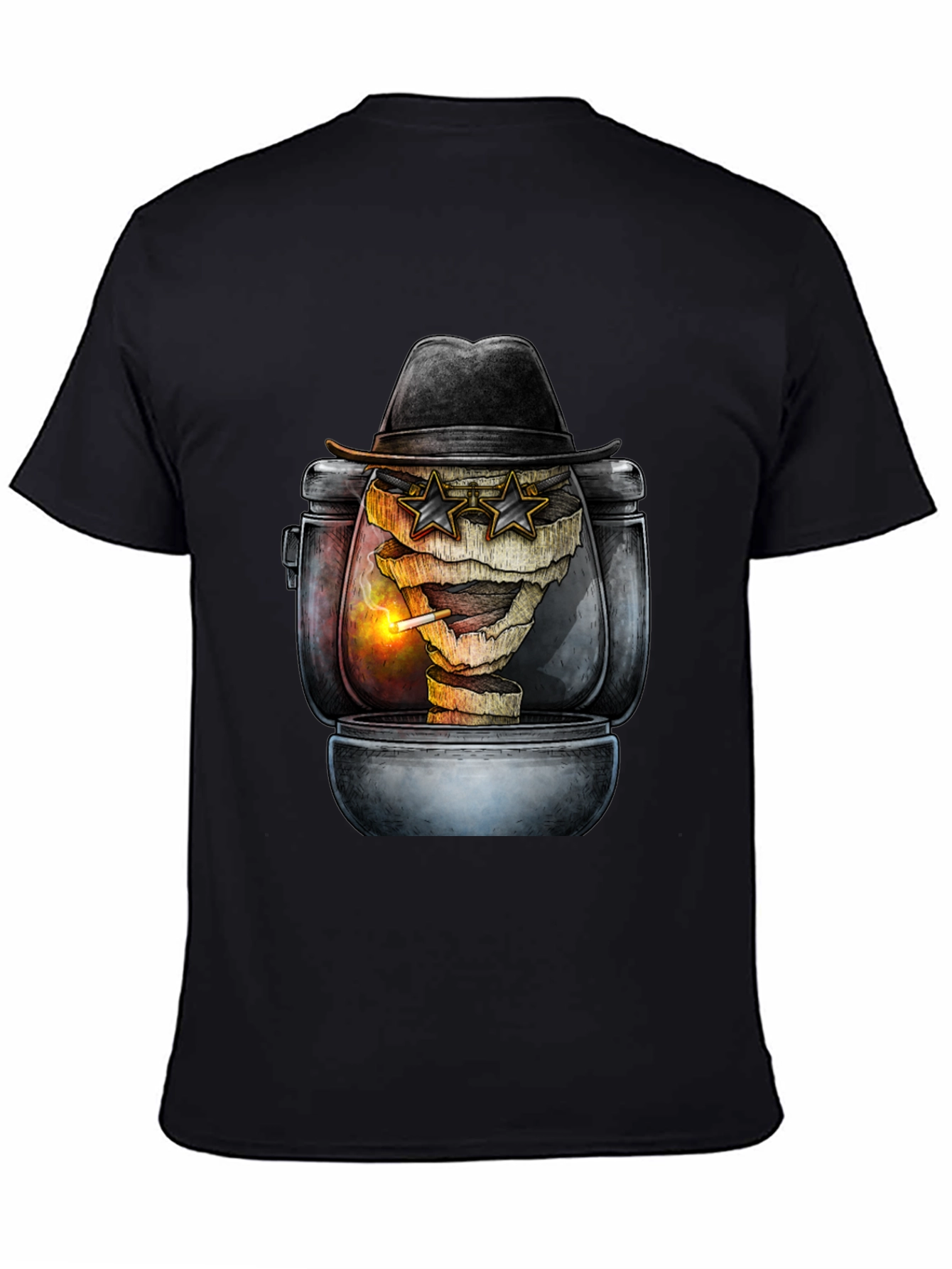 Mummy Grill Master T-Shirt - BBQ Humor Tee