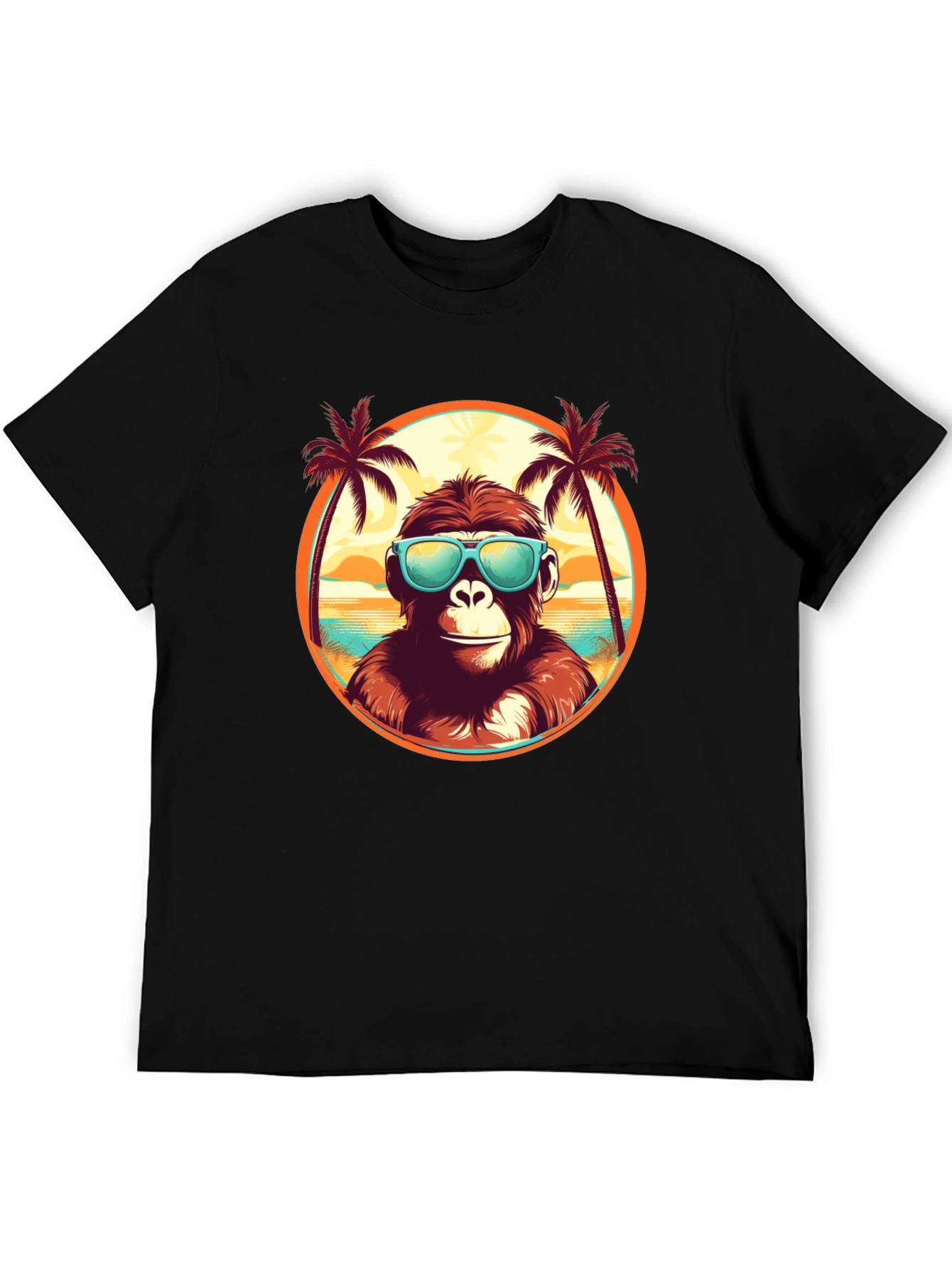 Cool Monkey Beach Vibes T-Shirt