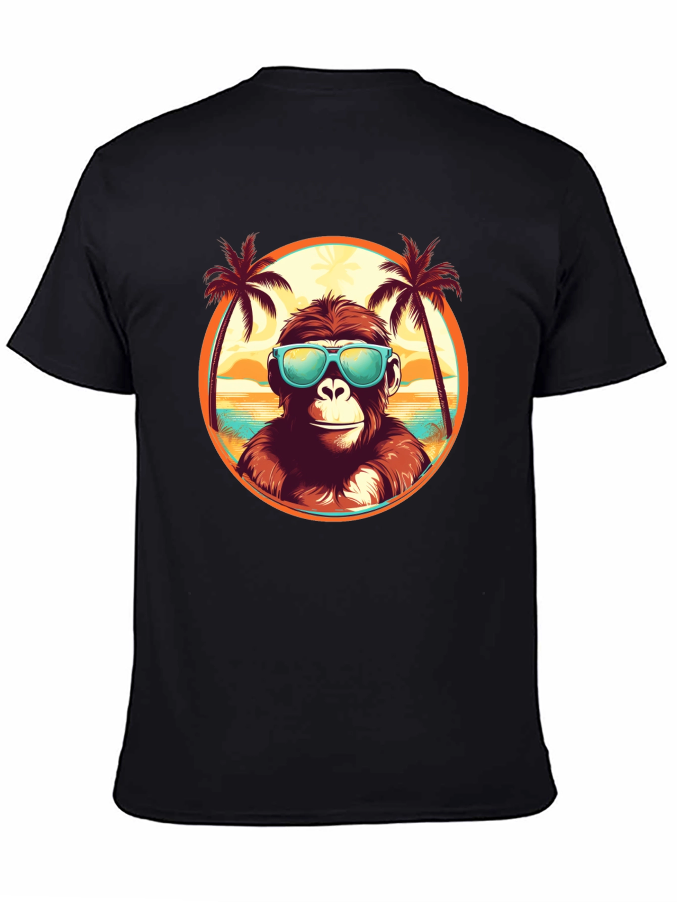 Cool Monkey Beach Vibes T-Shirt