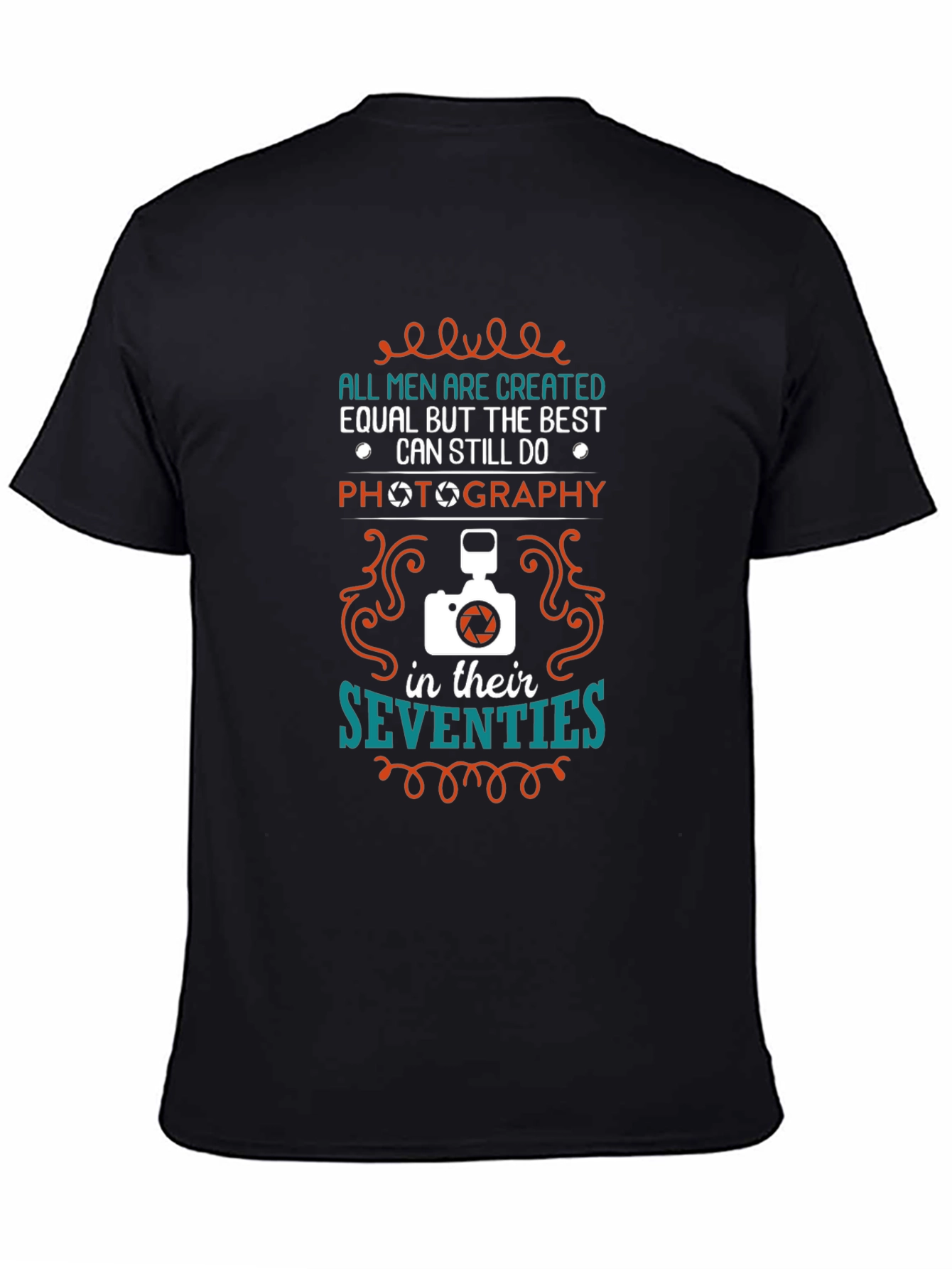 Photography in Seventies Mens T-Shirt