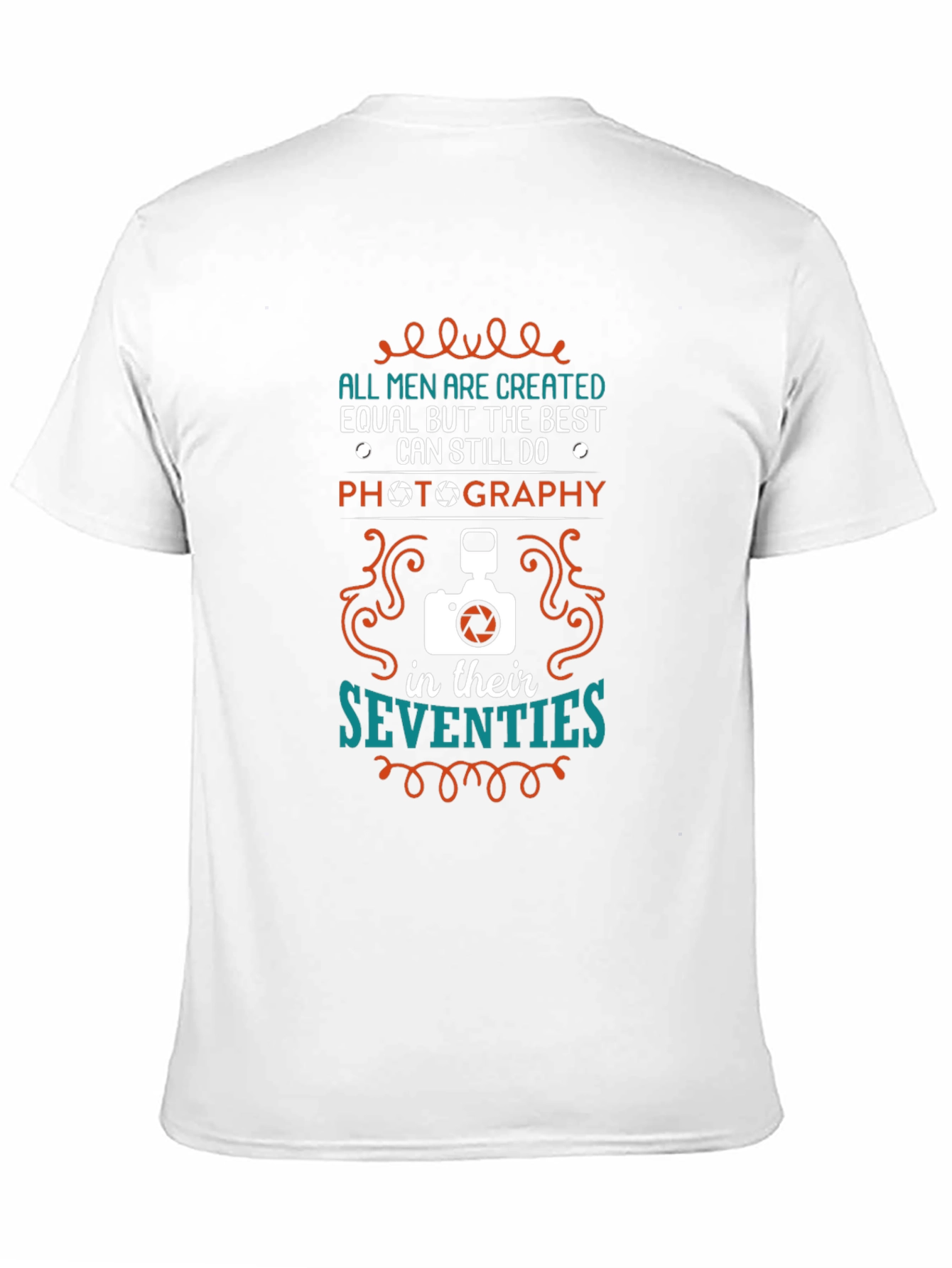 Photography in Seventies Mens T-Shirt