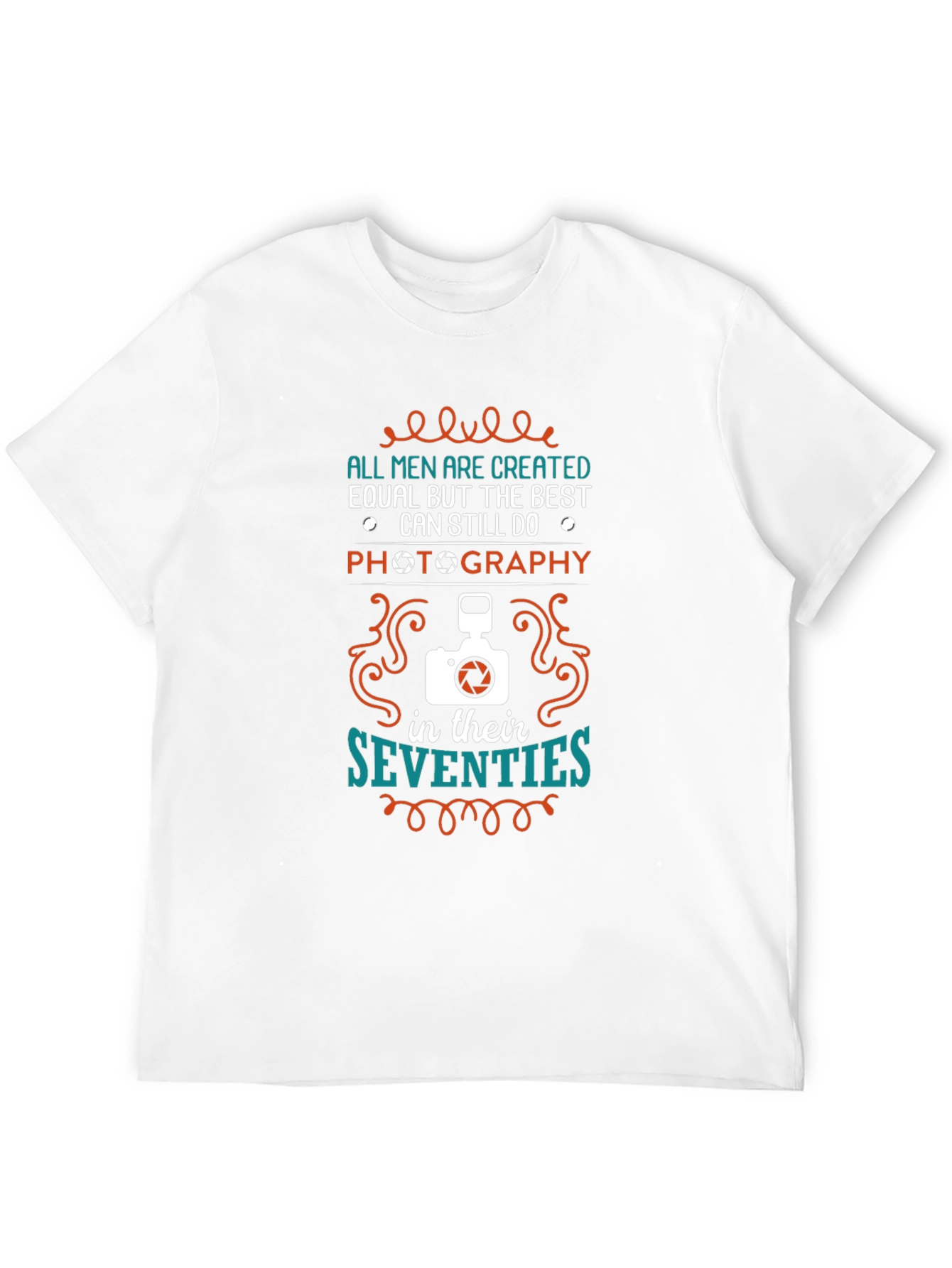 Photography in Seventies Mens T-Shirt