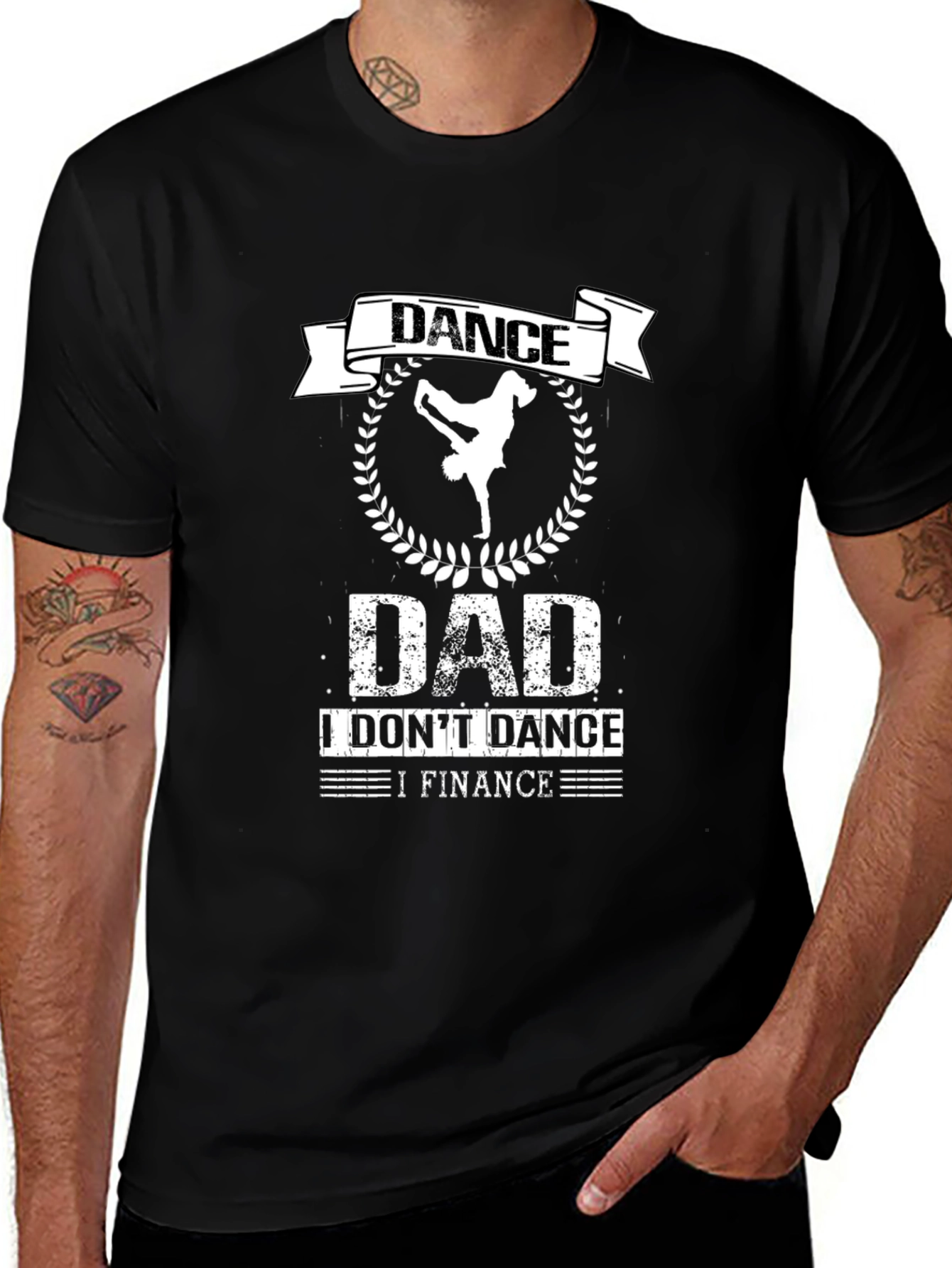Dance Dad Finance T-Shirt - Funny Fathers Day Gift