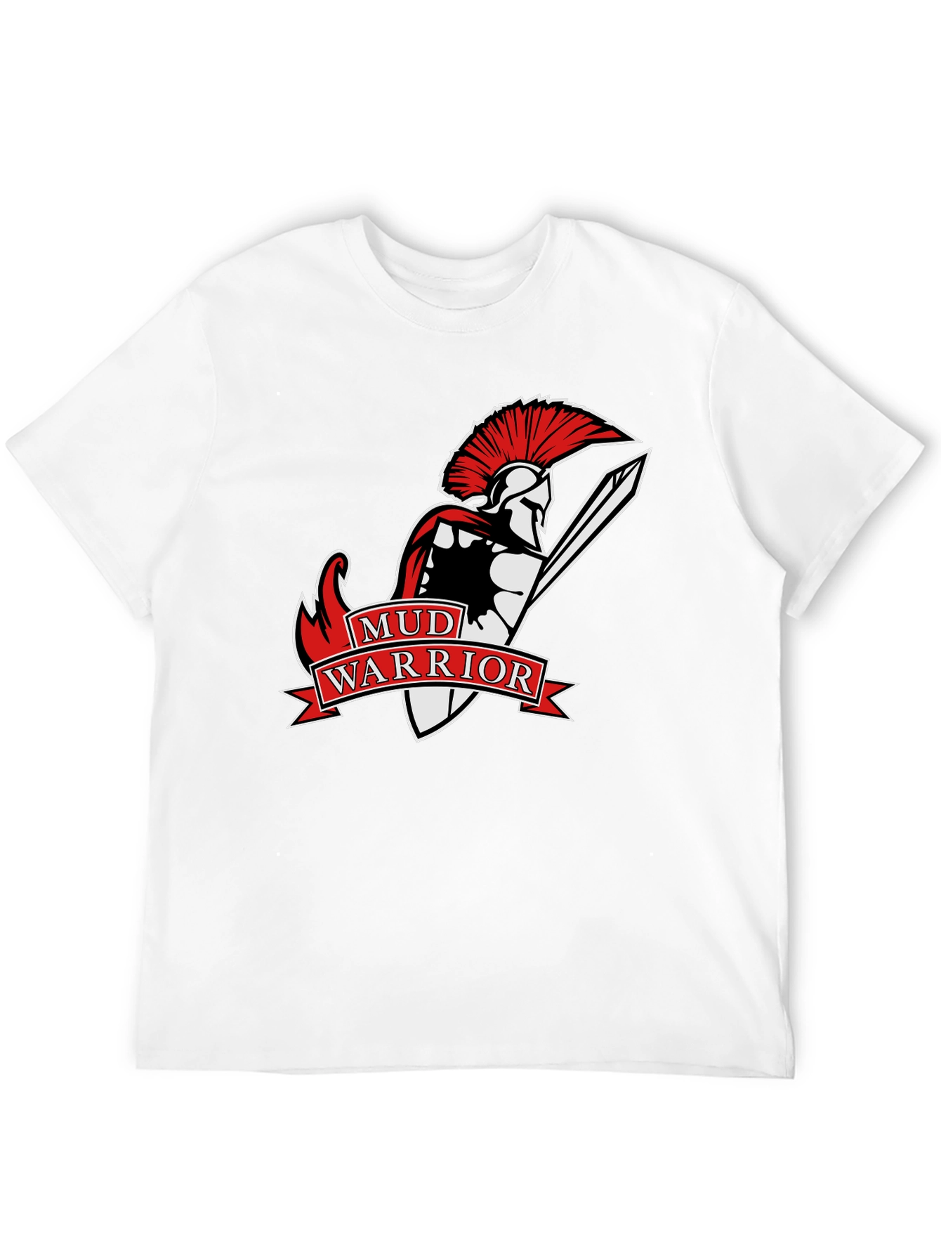 Mud Warrior T-Shirt - Spartan Graphic Tee