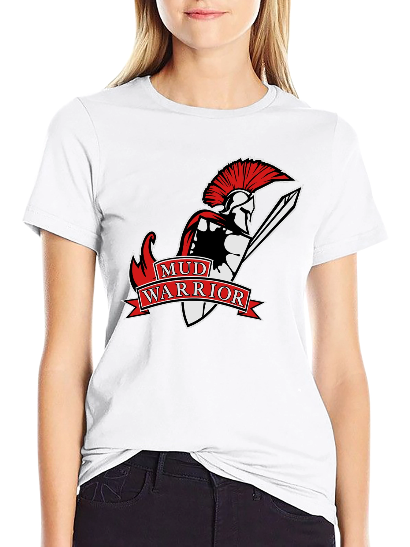 Mud Warrior T-Shirt - Spartan Graphic Tee